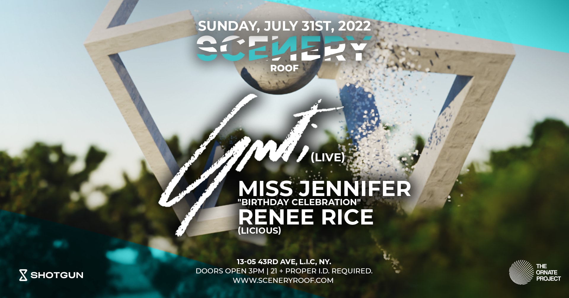 Scenery Roof: Guti (Live), Miss Jennifer & Renee Rice Cover