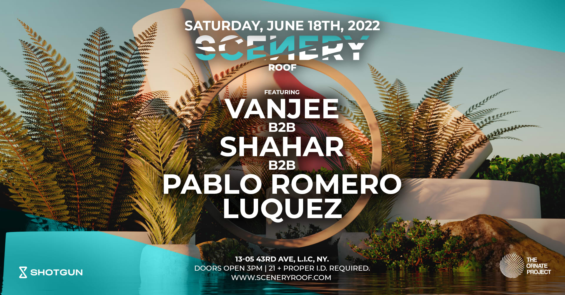 Scenery Roof: Vanjee B2b Shahar B2b Pablo Romero Cover