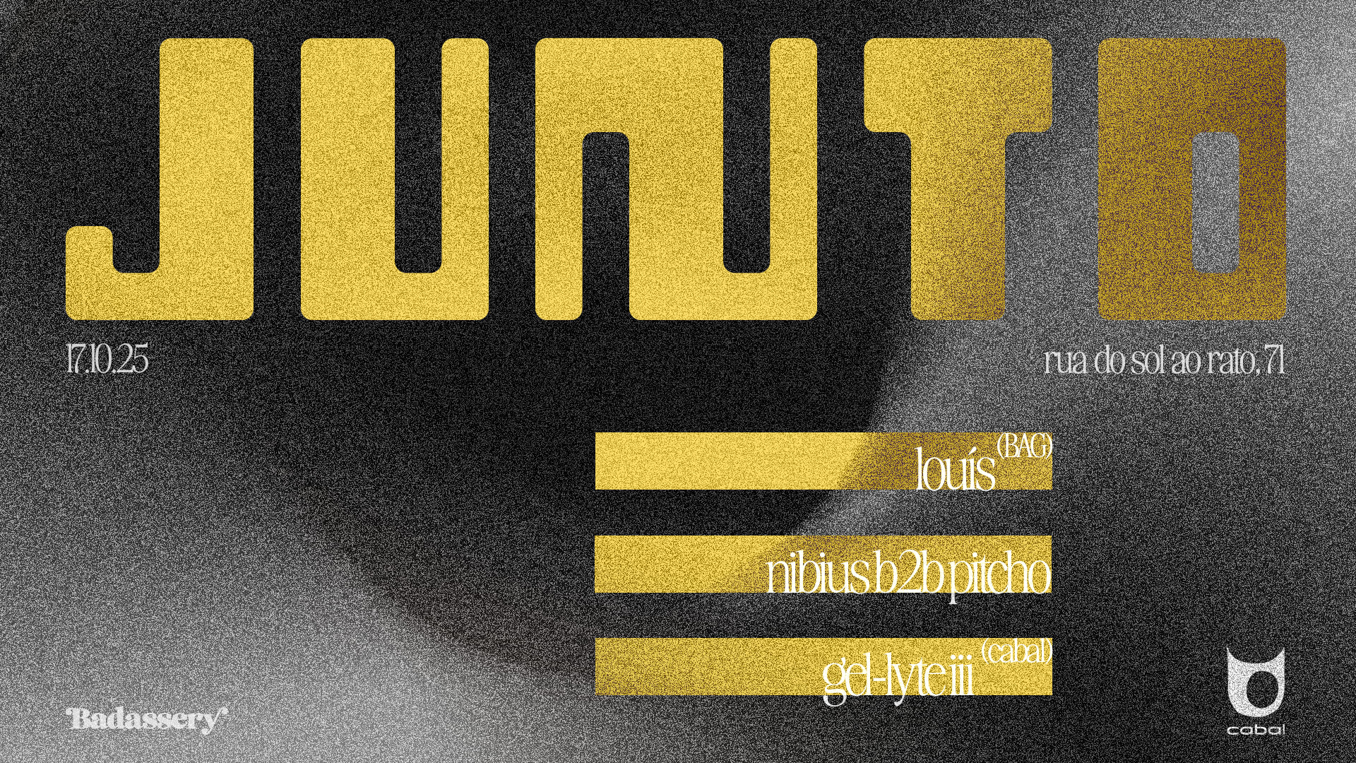 Cabal Presents Junto Cover
