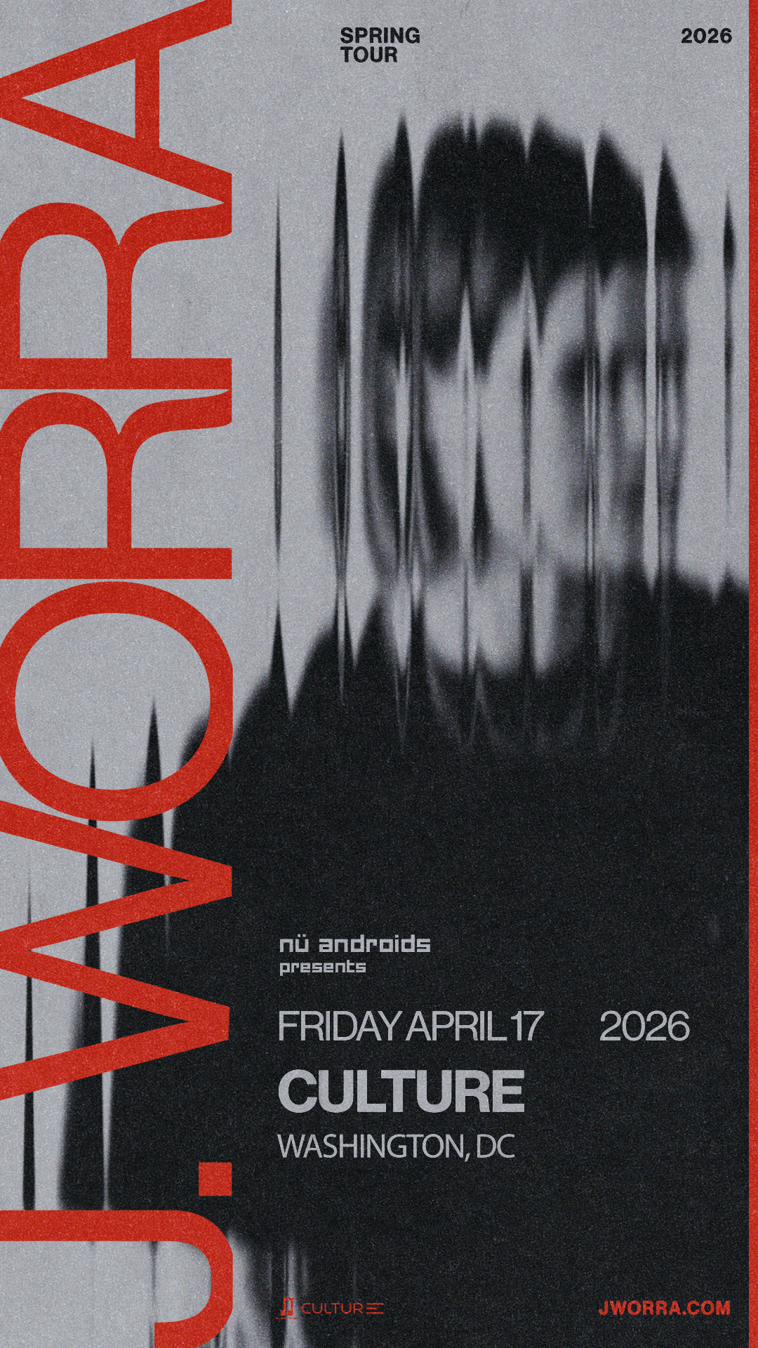 Nü Androids Presents: J. Worra Cover