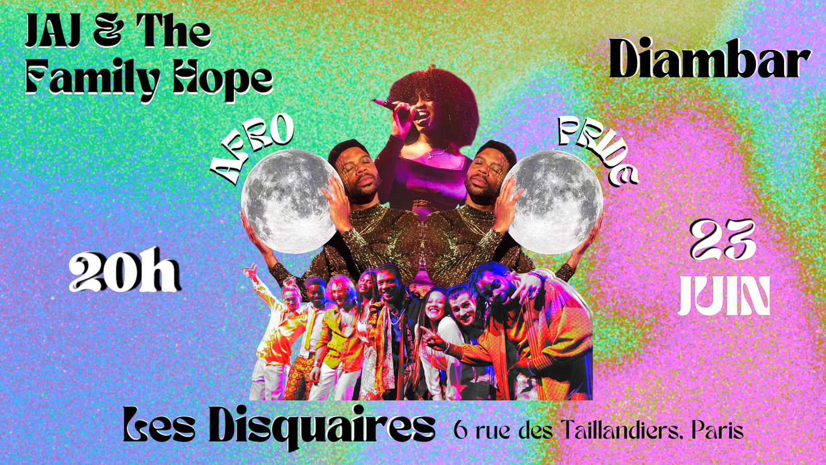 Jaj & The Family Hope : Afropride N°2 Ft Diambar Cover