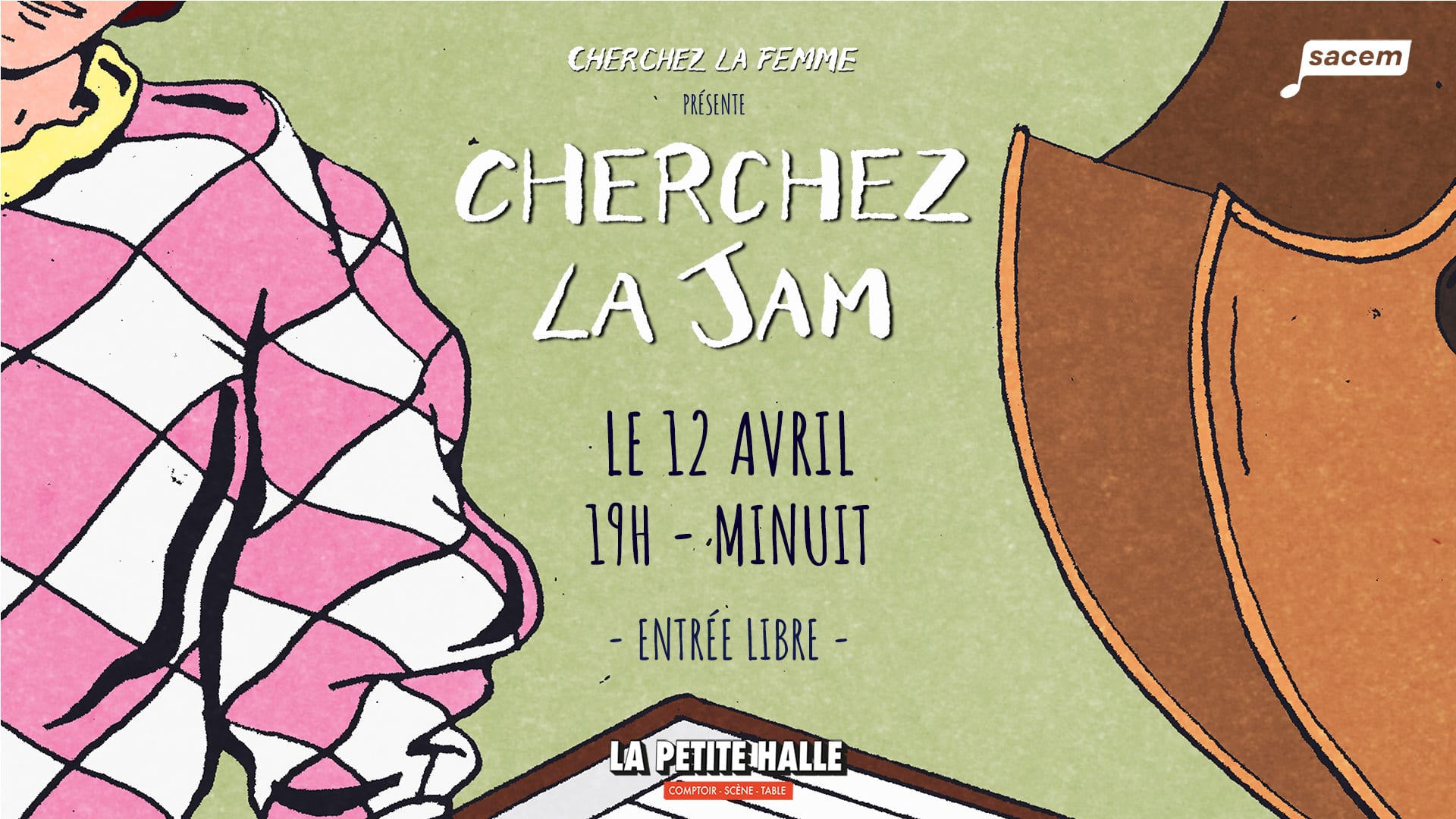 Cherchez La Jam I 12.04.26 Cover