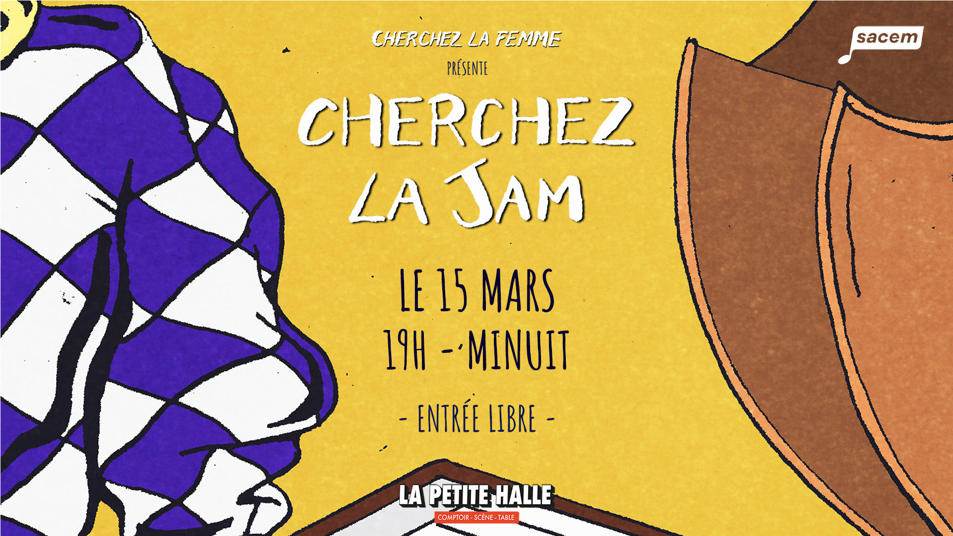 Cherchez La Jam I 15.03.26 Cover