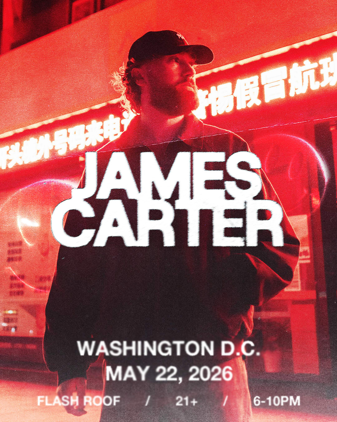 James Carter - Sunset Set On Flash Roof Cover