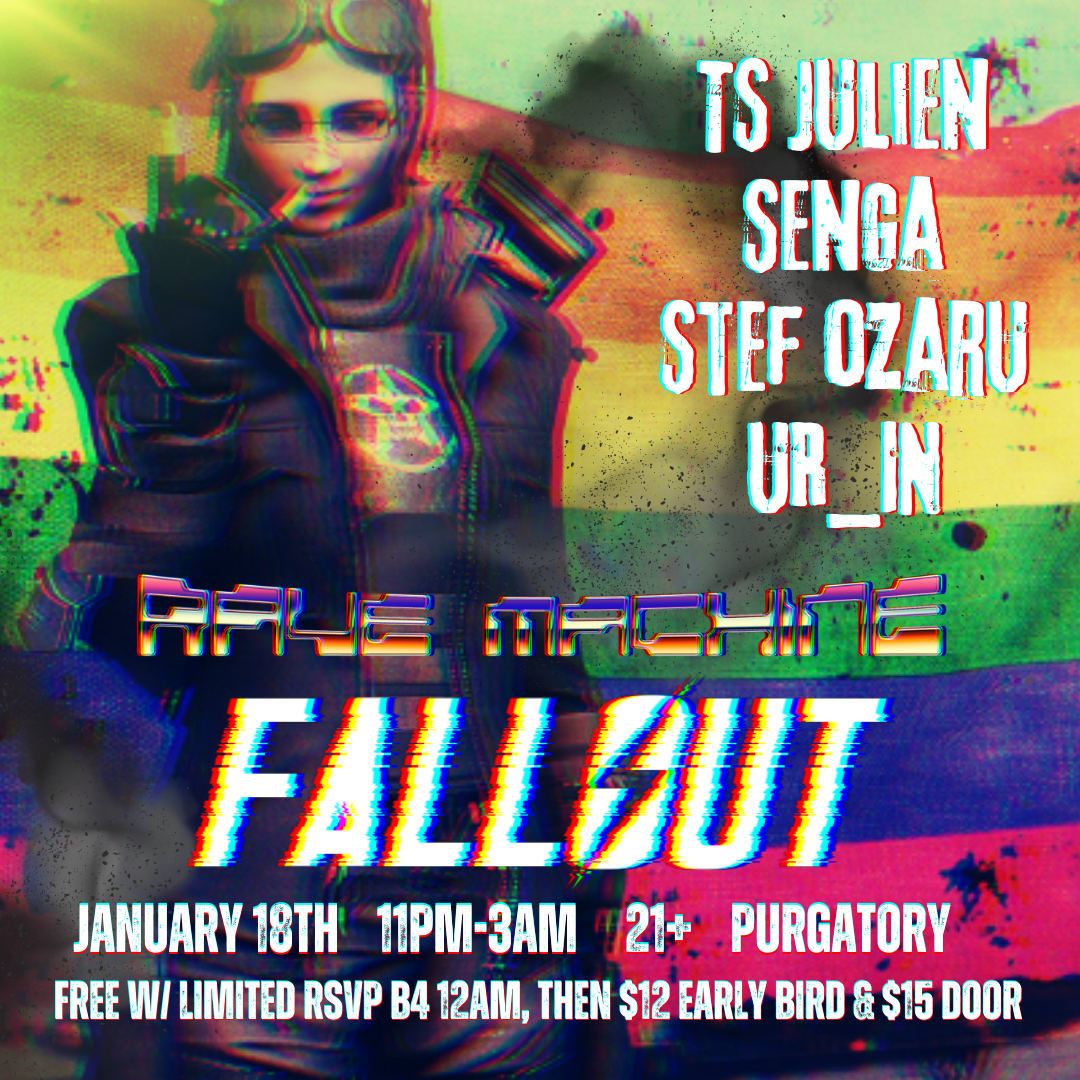 Rave Machine: Fallout Cover