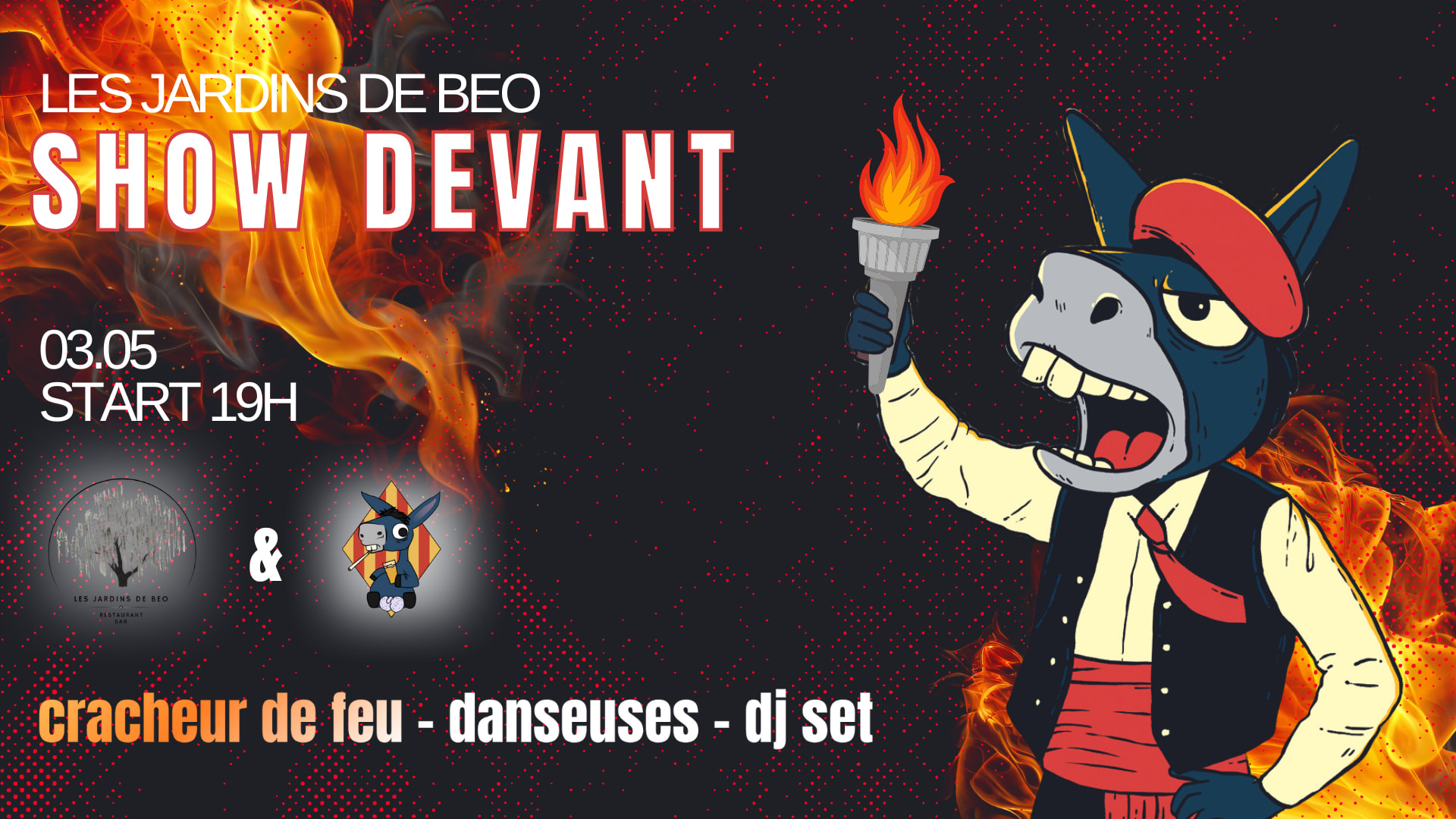Soirée Show Devant Catagnoles Cover