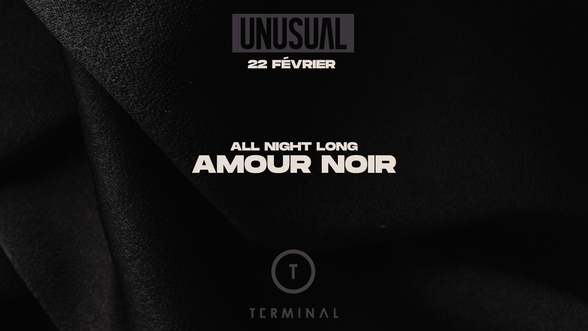Unusual X Amour Noir (All Night Long) Cover