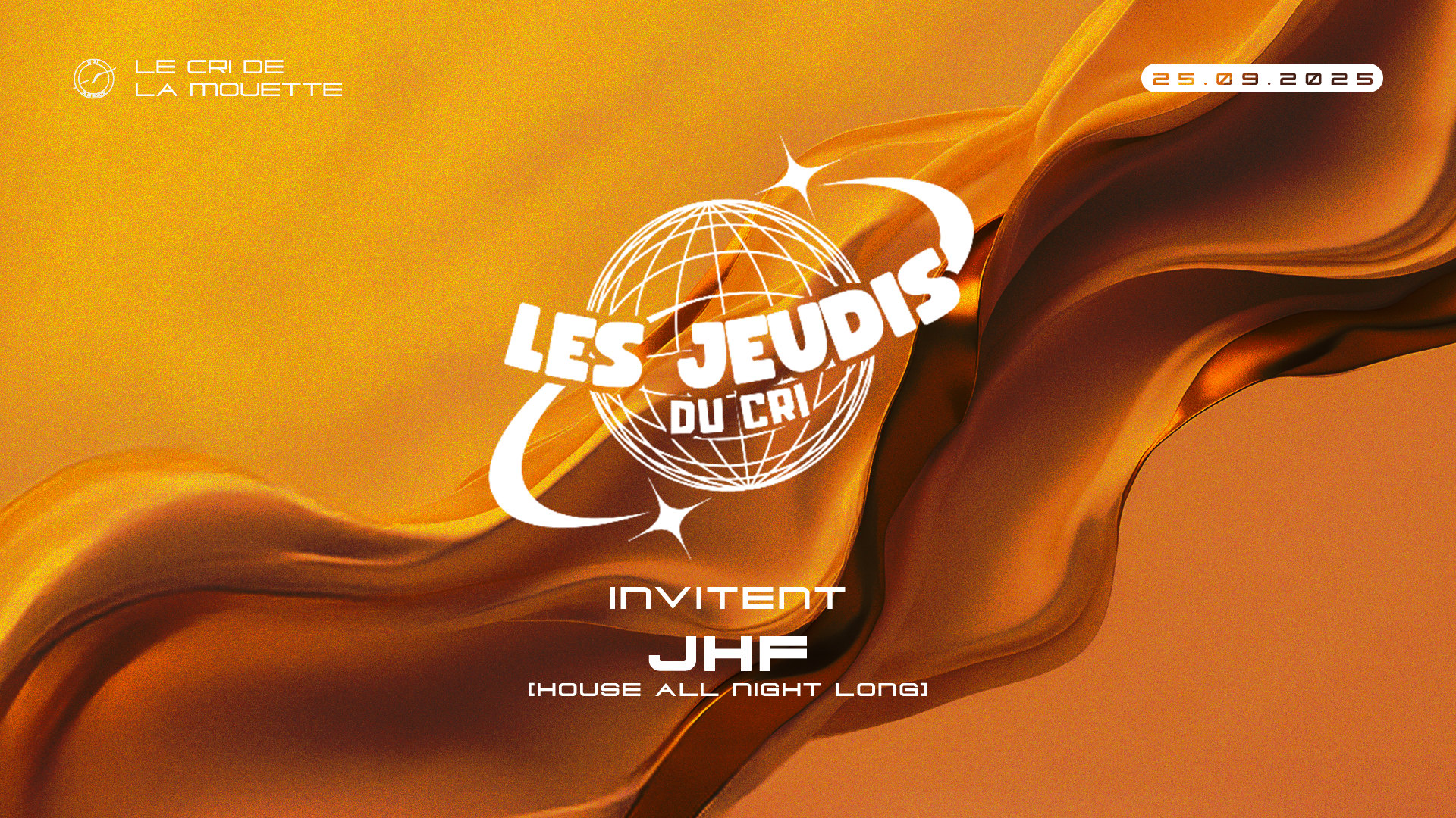 Les Jeudis Du Cri Inv. Jhf All Night Long (House) Cover