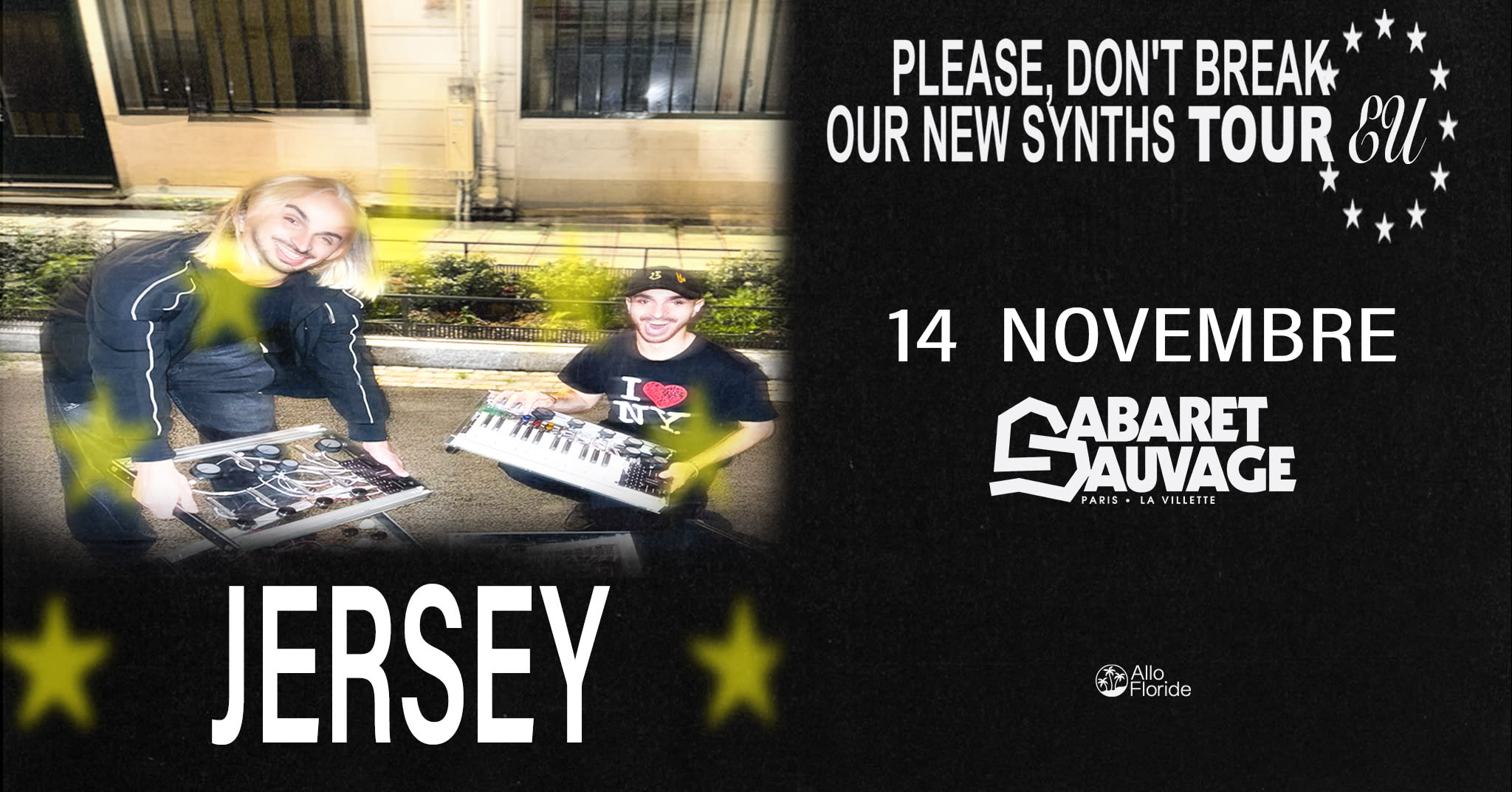 Jersey — Cabaret Sauvage Cover