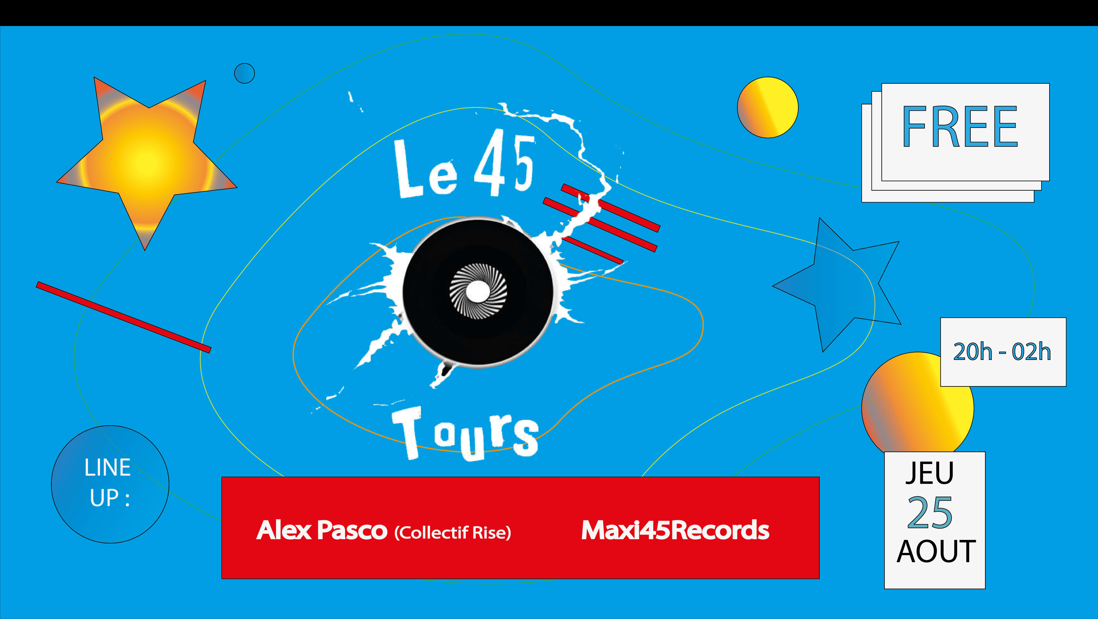 Thursday Night Techno W/ Alex Pasco (Collectif Rise) & Maxi45records  Cover