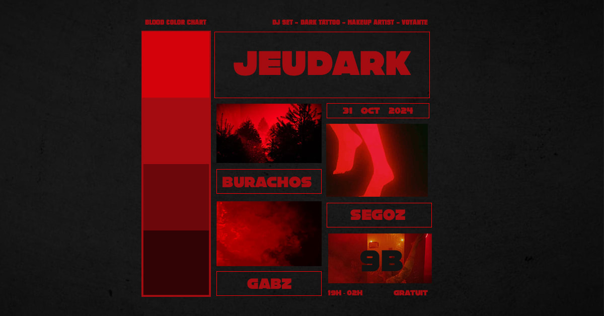 Jeudark #3 Halloween Edition @Le9b Cover