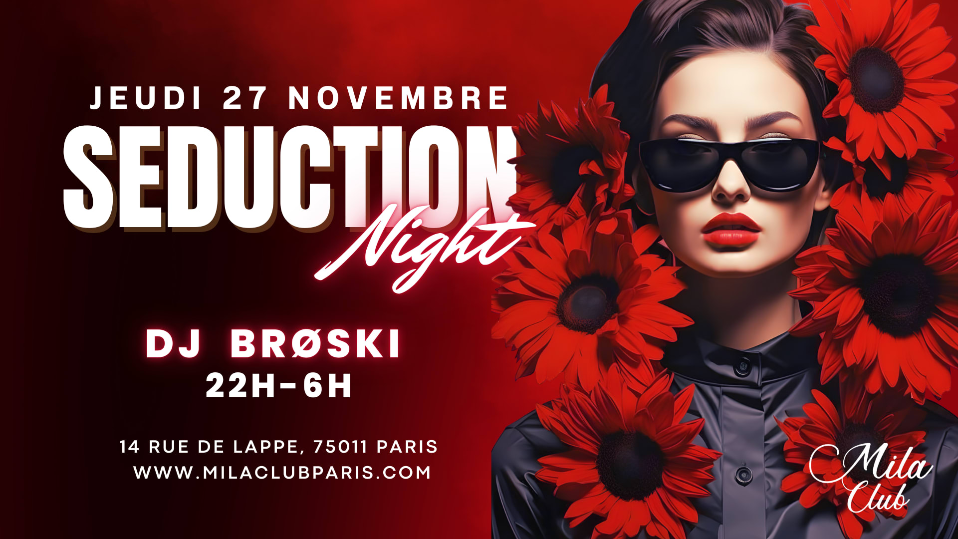 Seduction - Mila Club Paris Cover