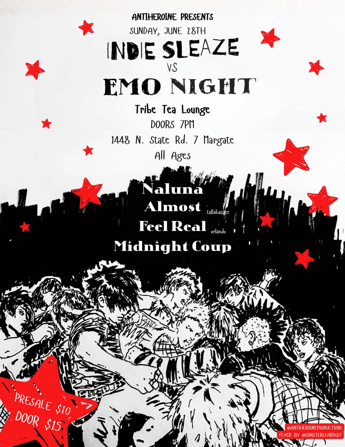Indie Sleaze Vs Emo Night Cover