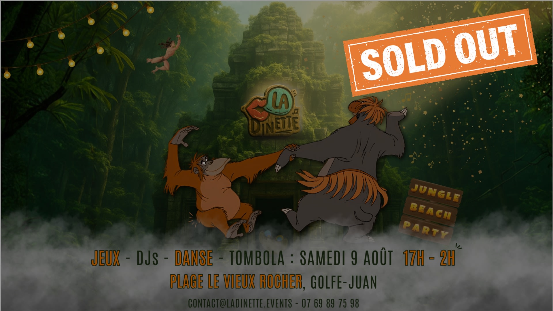 La Dinette - Jungle Beach Party! Cover