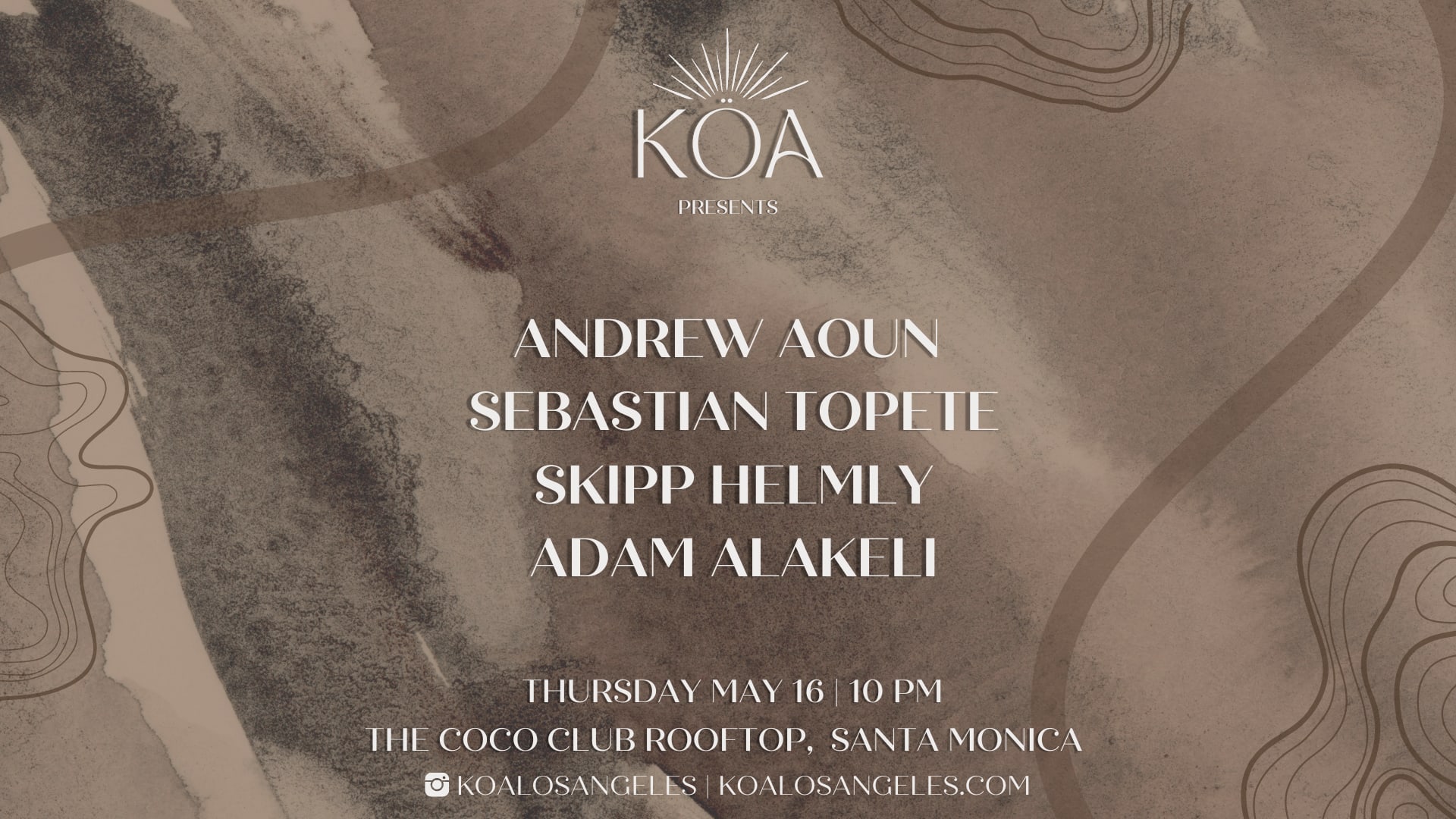 Köa At The Coco Club Cover