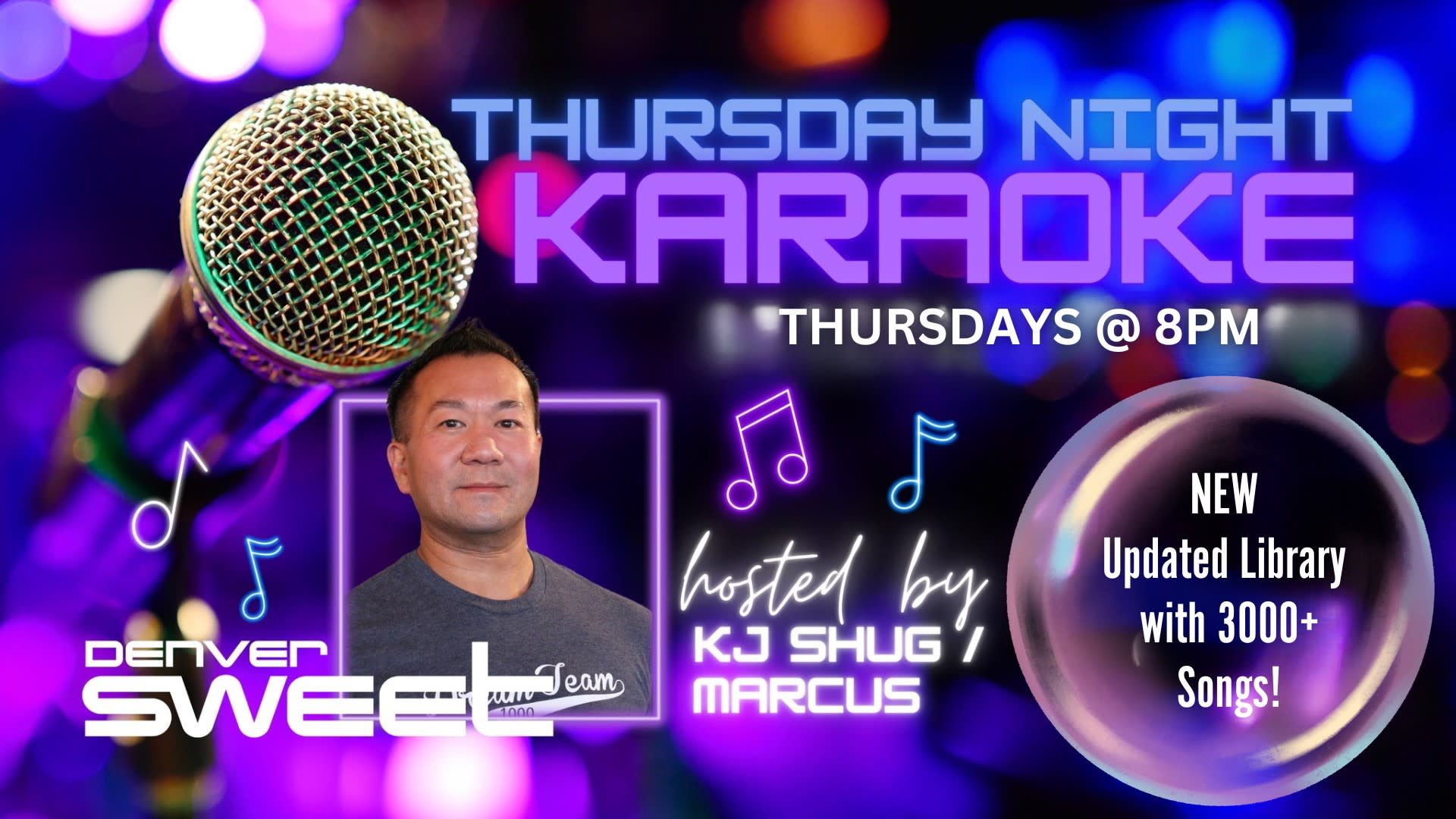 Thurs. Night Karaoke - W/ Kj Shug - No Cover - 3/27 Cover