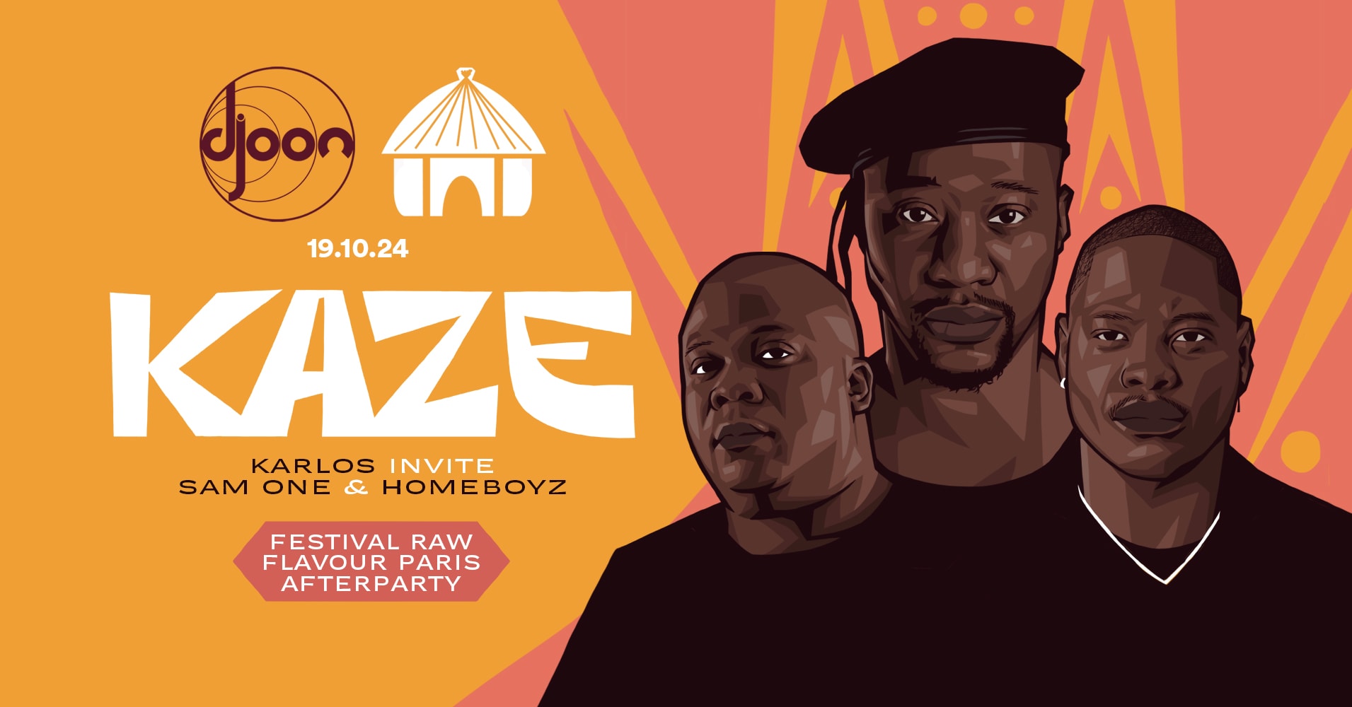 Kaze - Karlos Invite Homeboyz & Sam One Cover