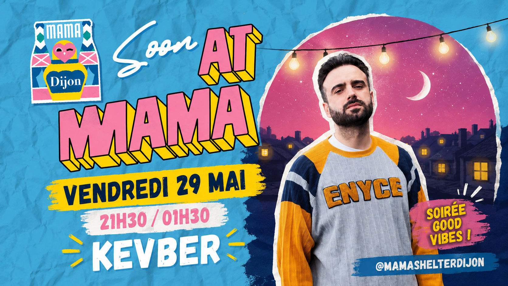 Kevber Au Mama Shelter De Dijon Cover