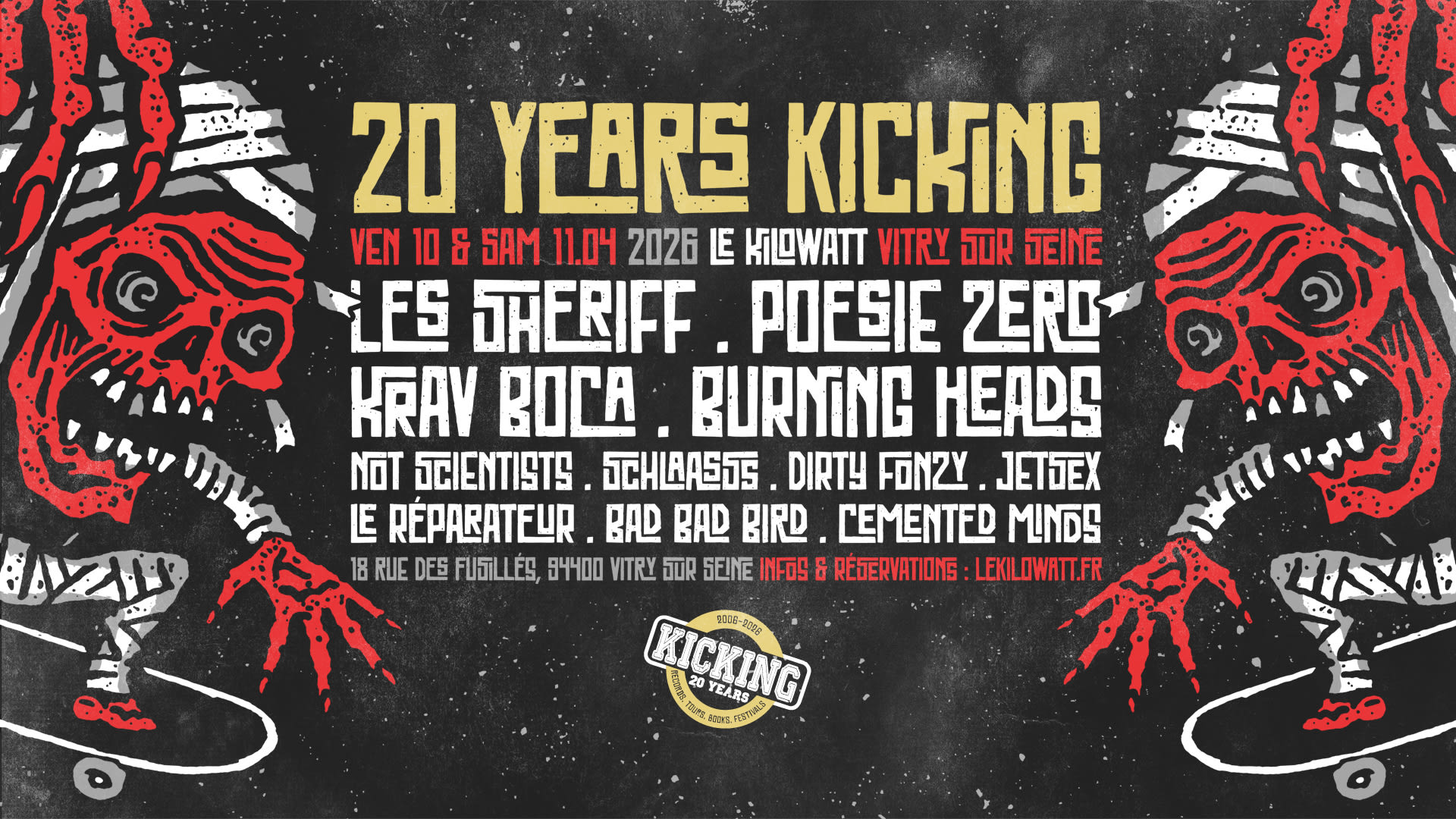 20 Years Kicking Cover