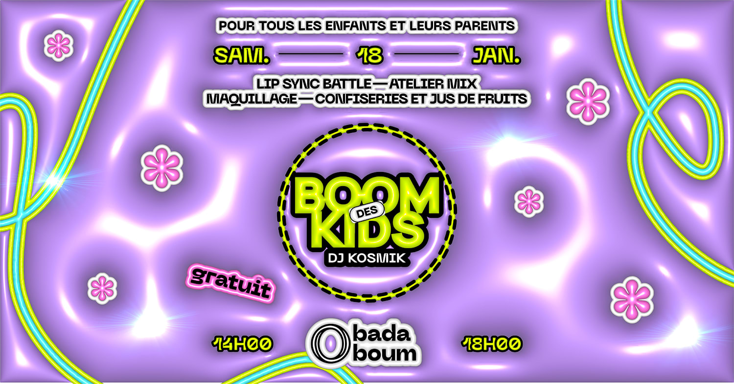 Badaboum : La Boom Des Kids ! Cover