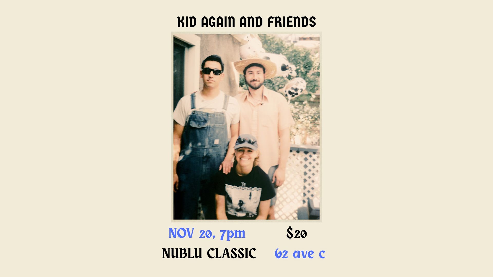 Kid Again And Friends Cover