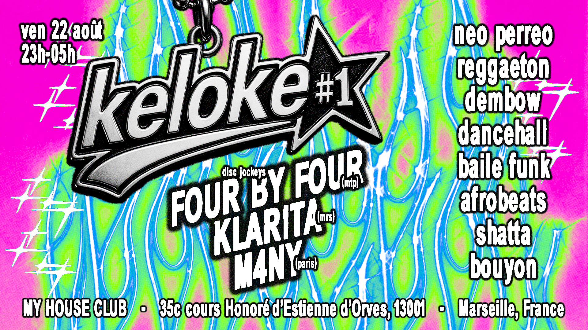 Keloke Marseille : Reggaeton, Dembow, Dancehall & Baile Funk Cover