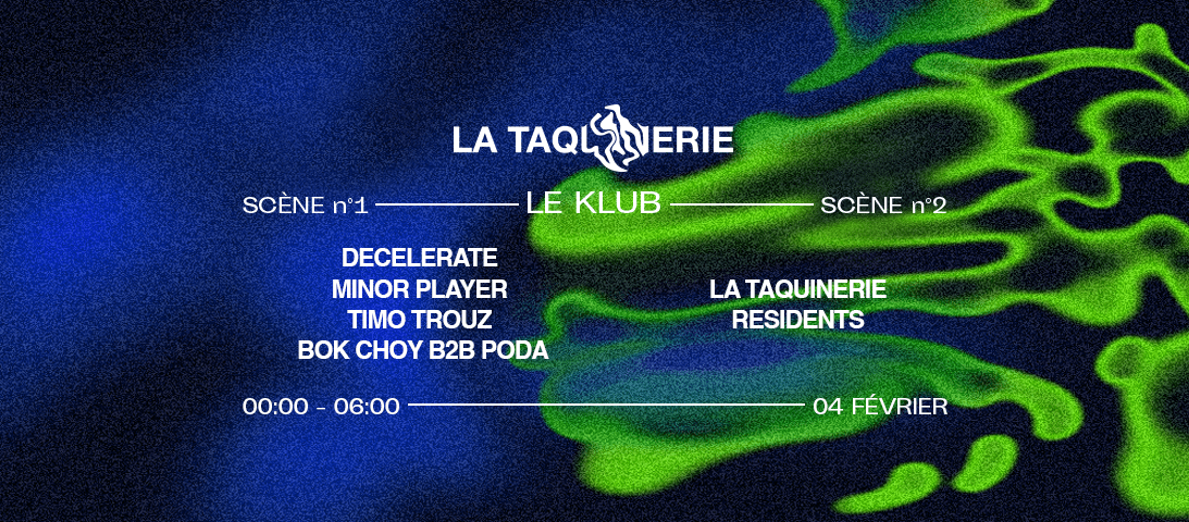 Taquinerie All Stars @ Le Klub Cover