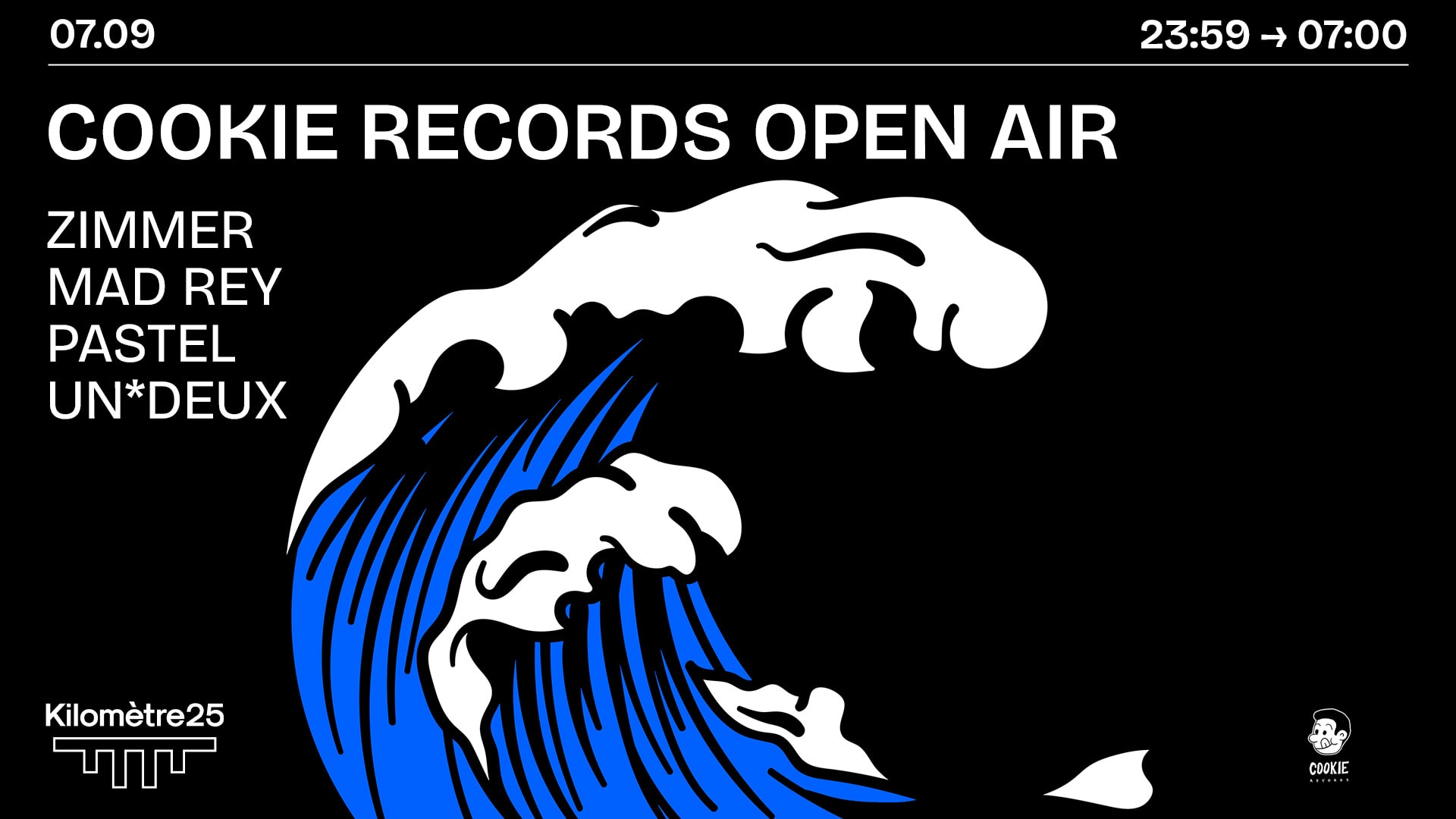 Cookie Records X Km25 : Mad Rey, Pastel, Zimmer & Un*Deux Cover