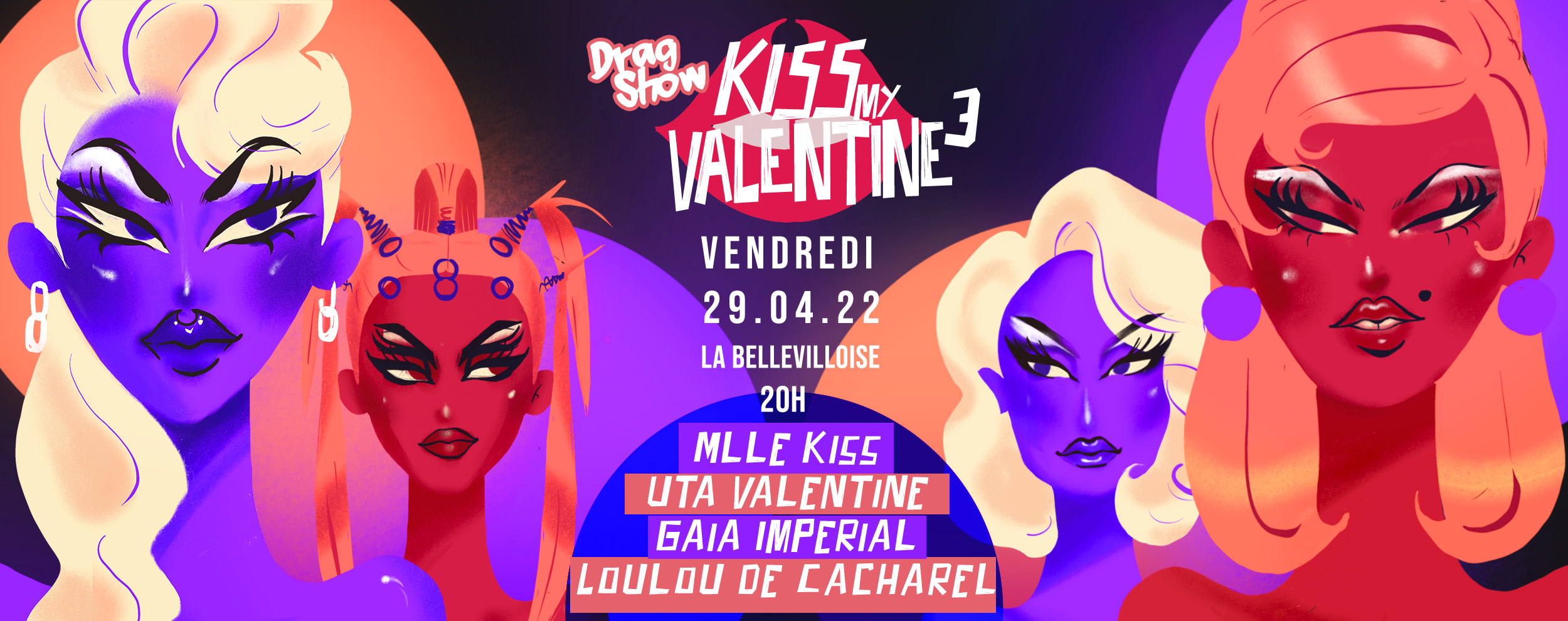 Drag Show : Kiss My Valentine #3 Cover
