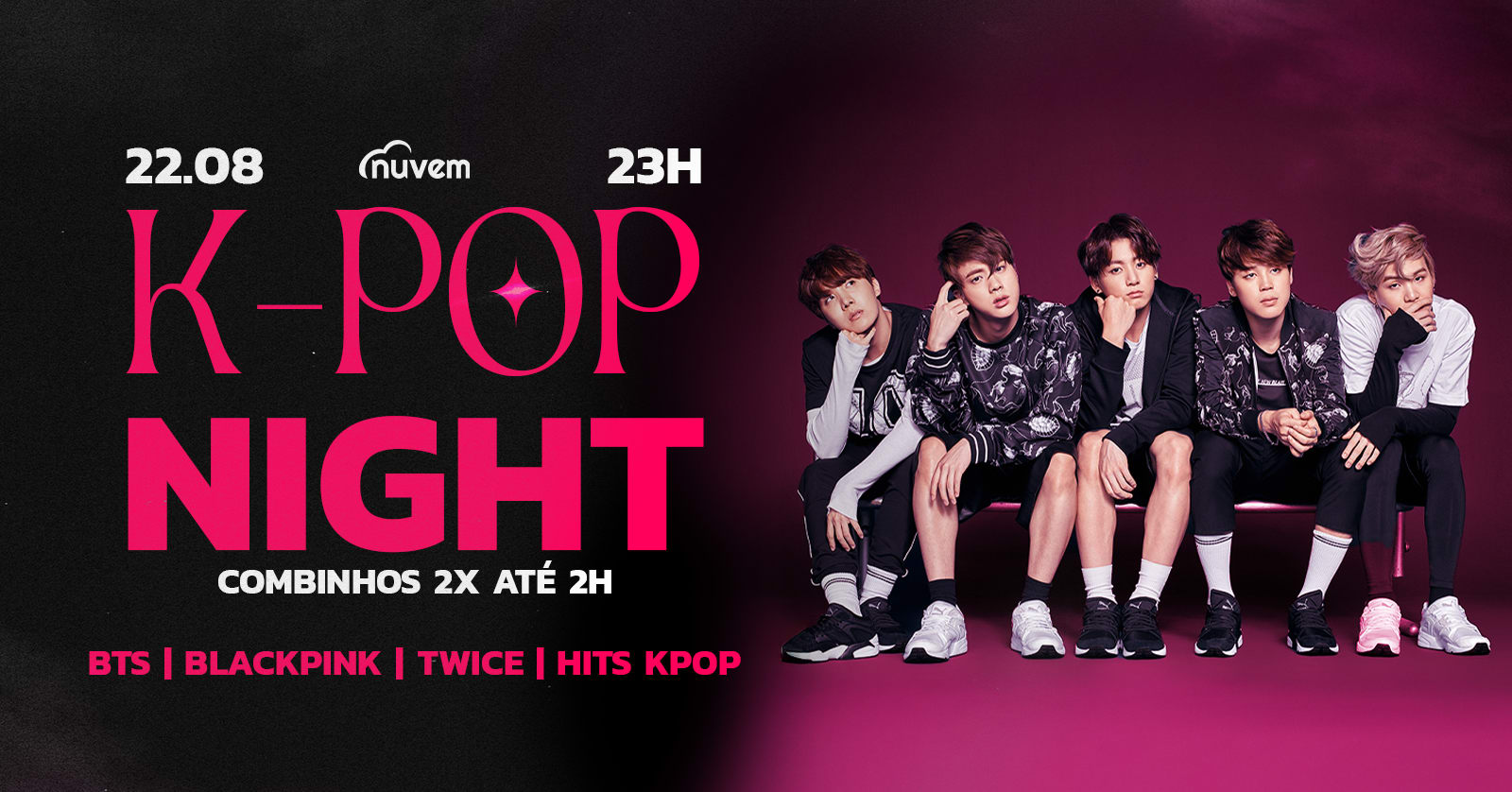 K-Pop Night - 22/8 Cover