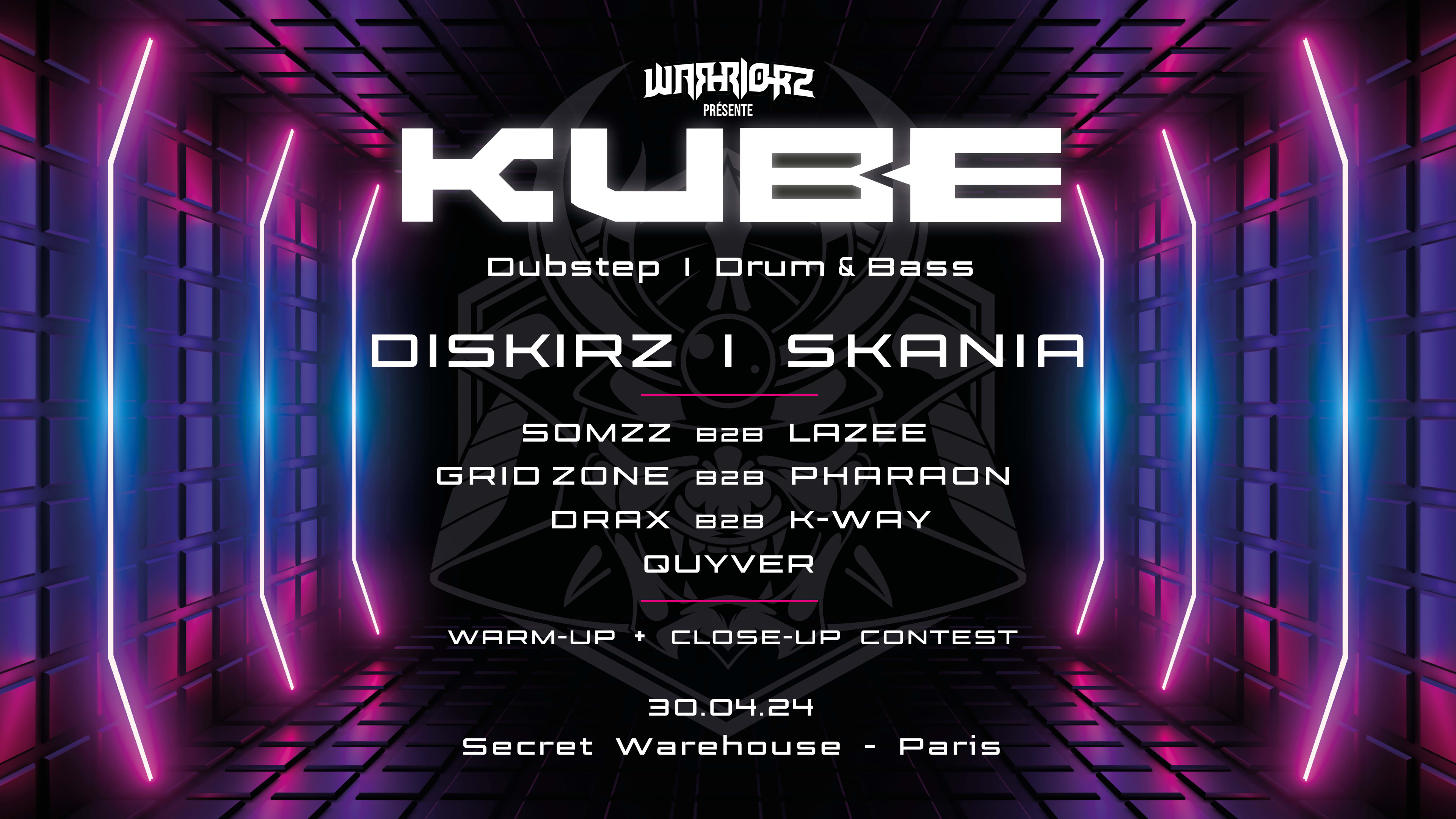 Warriorz Présente ▫︎ Kube ▫︎ Cover