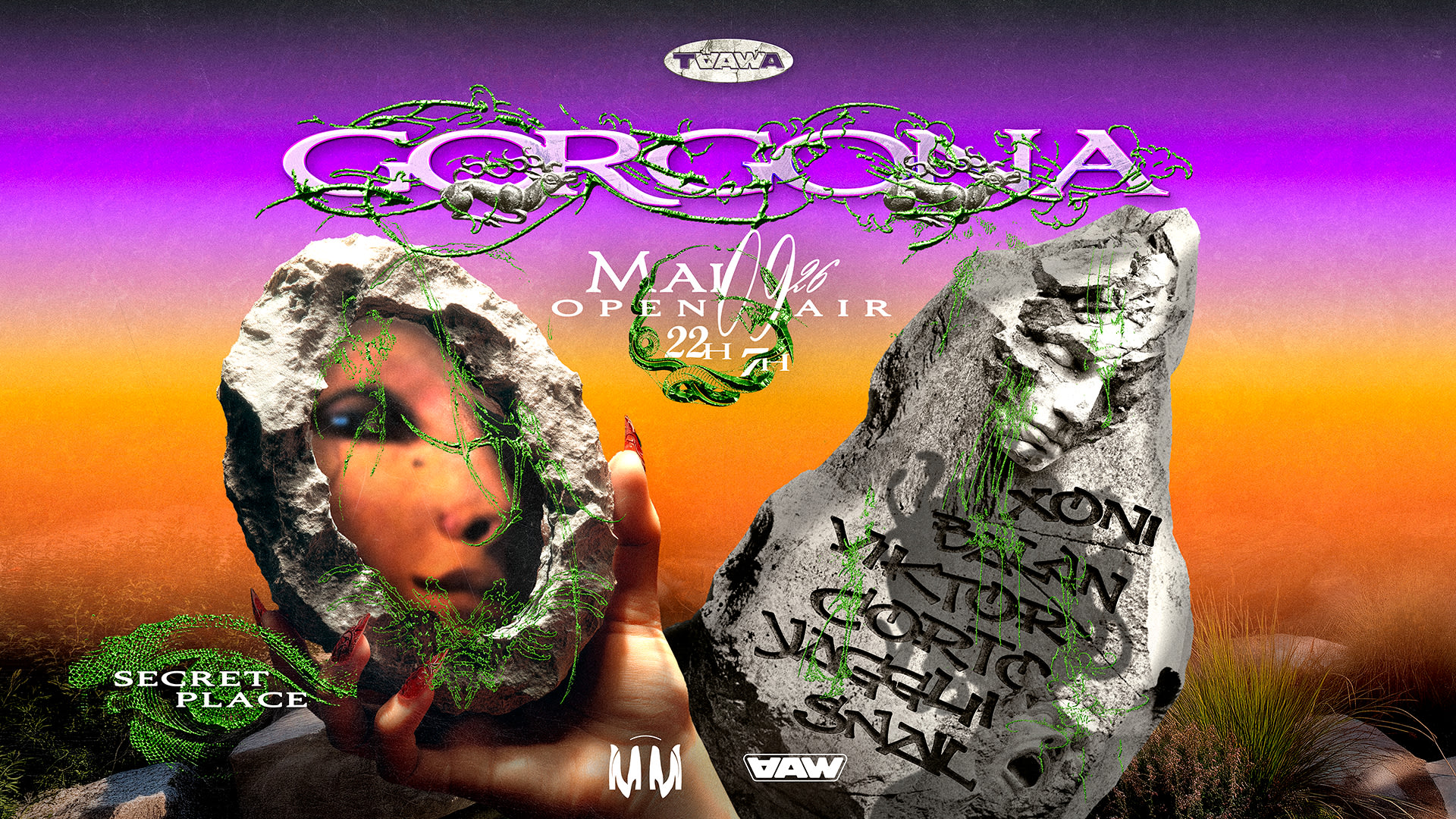 Gorgona - Aaw X Omm Cover