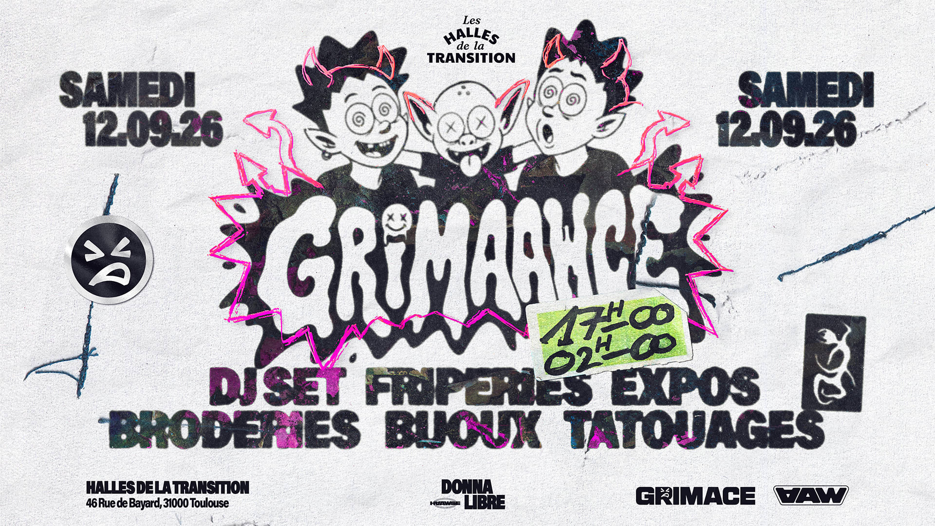 Grimaawce-Dj Set & Marché D'exposants Cover