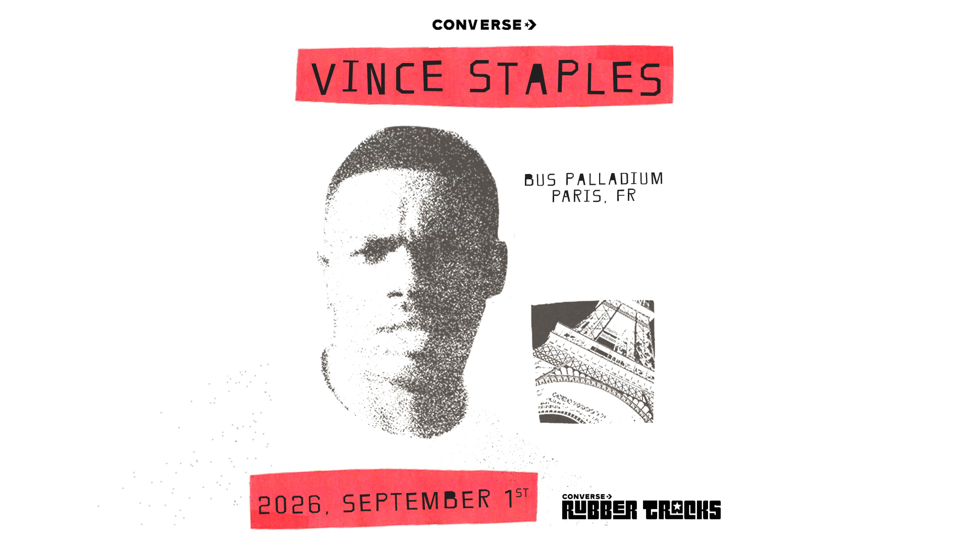 Converse Rubber Tracks Live Presents: Vince Staples Cover