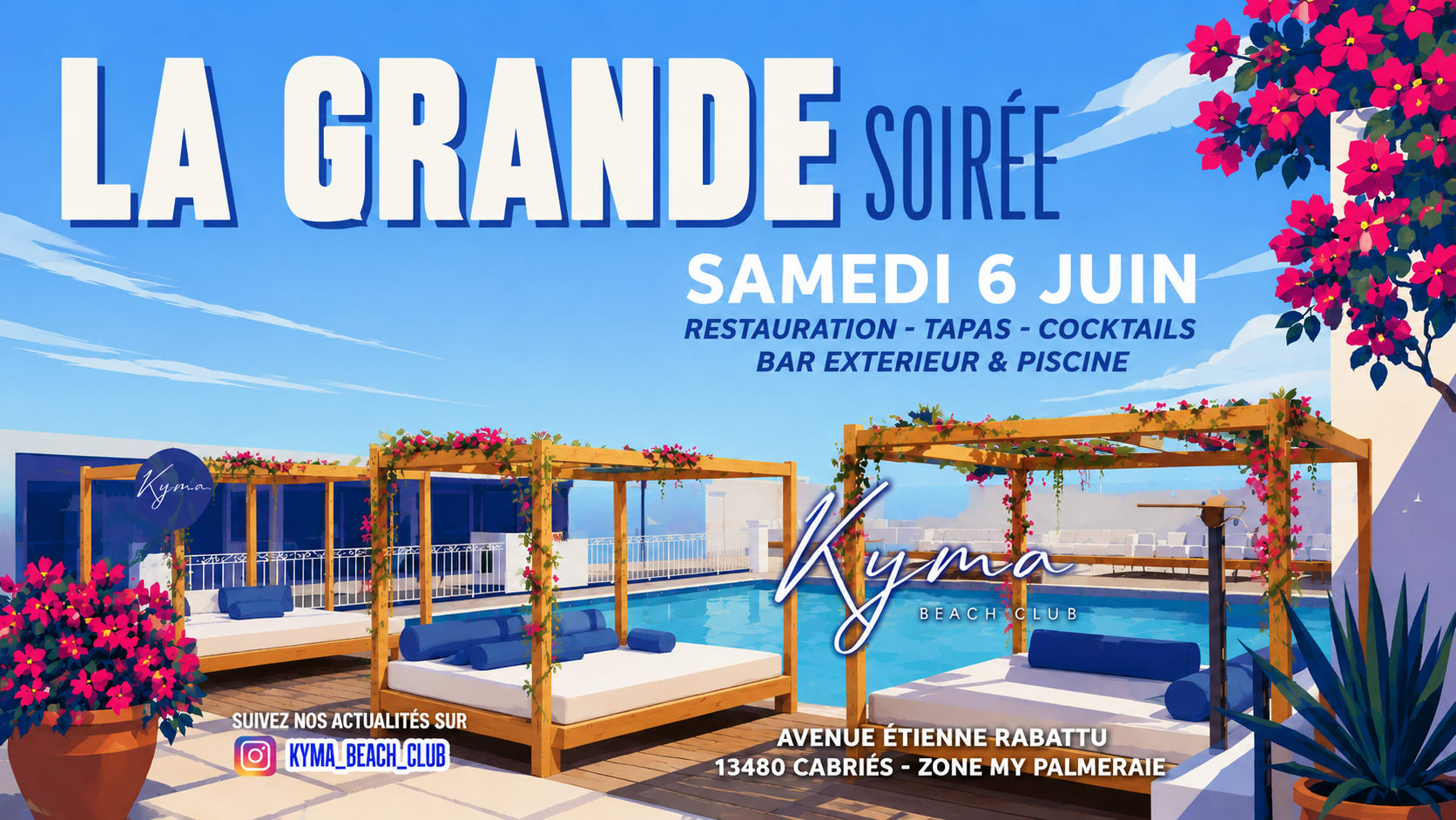 La Grande Soirée @ Kyma Beach Club - 6/06 Cover