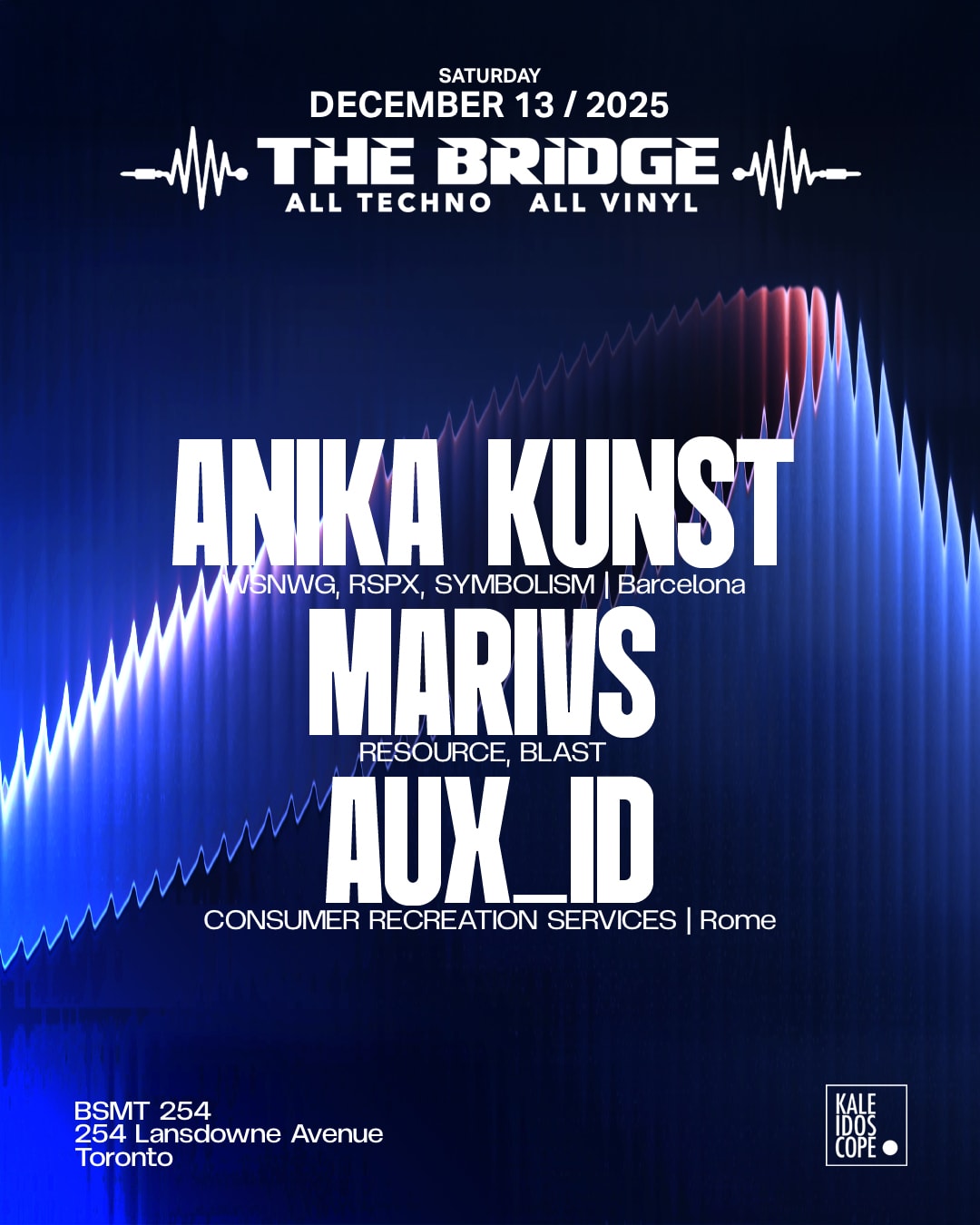 Kaleidoscope: Anika Kunst, Marivs, Aux_Id Cover