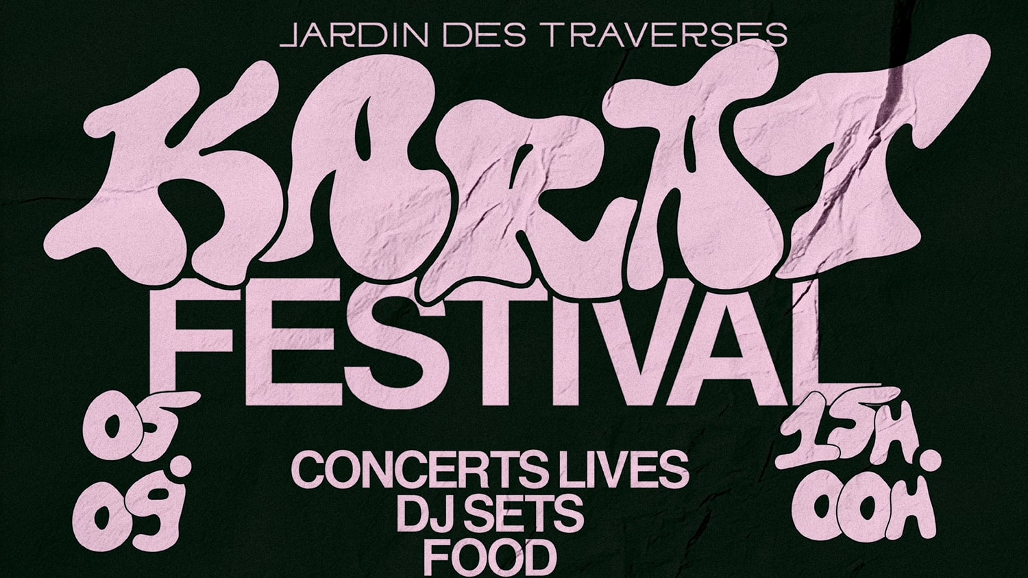 Karat Festival #1 • Jardin Des Traverses Cover