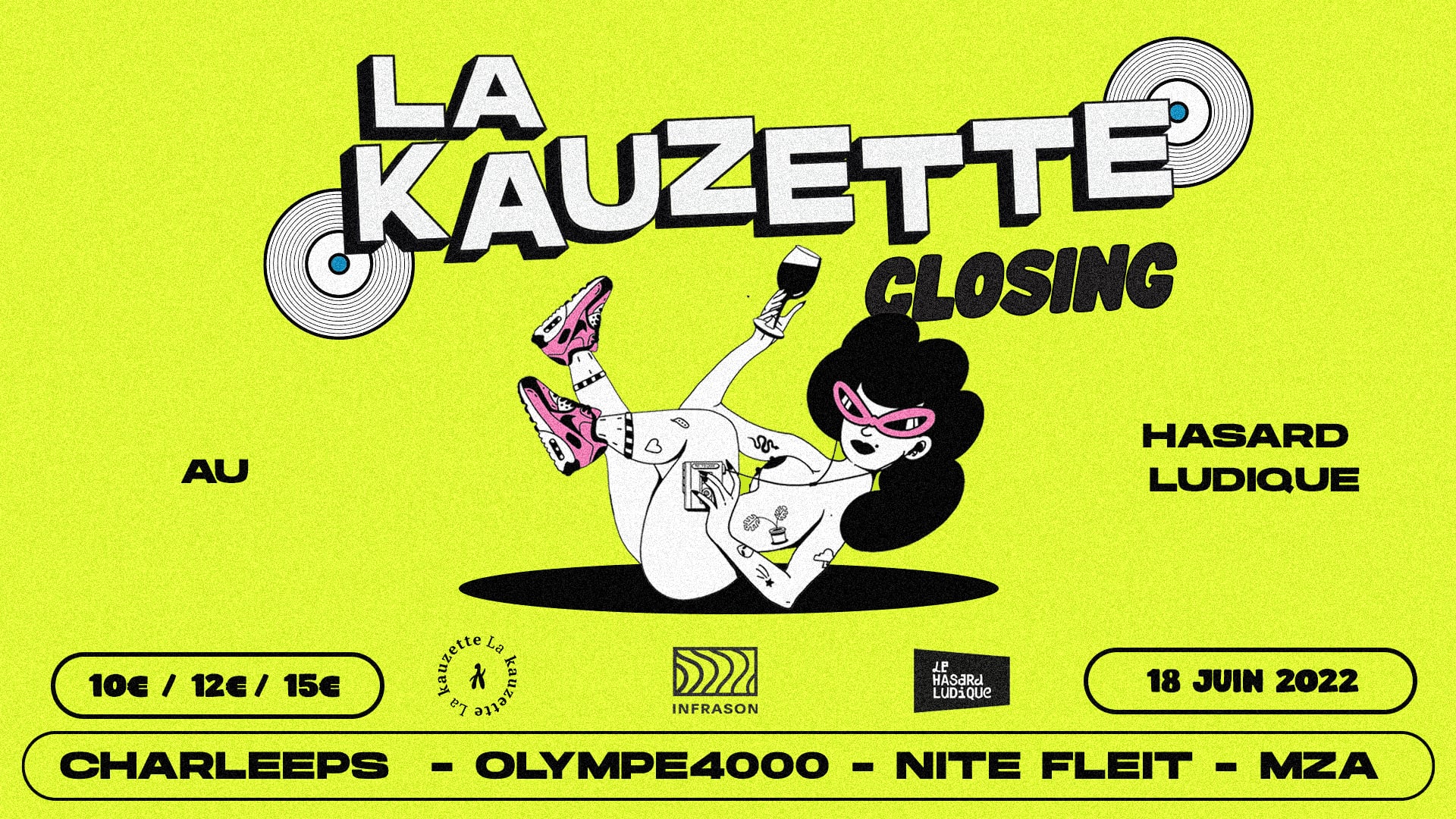 La Kauzette Au Hasard Ludique Cover