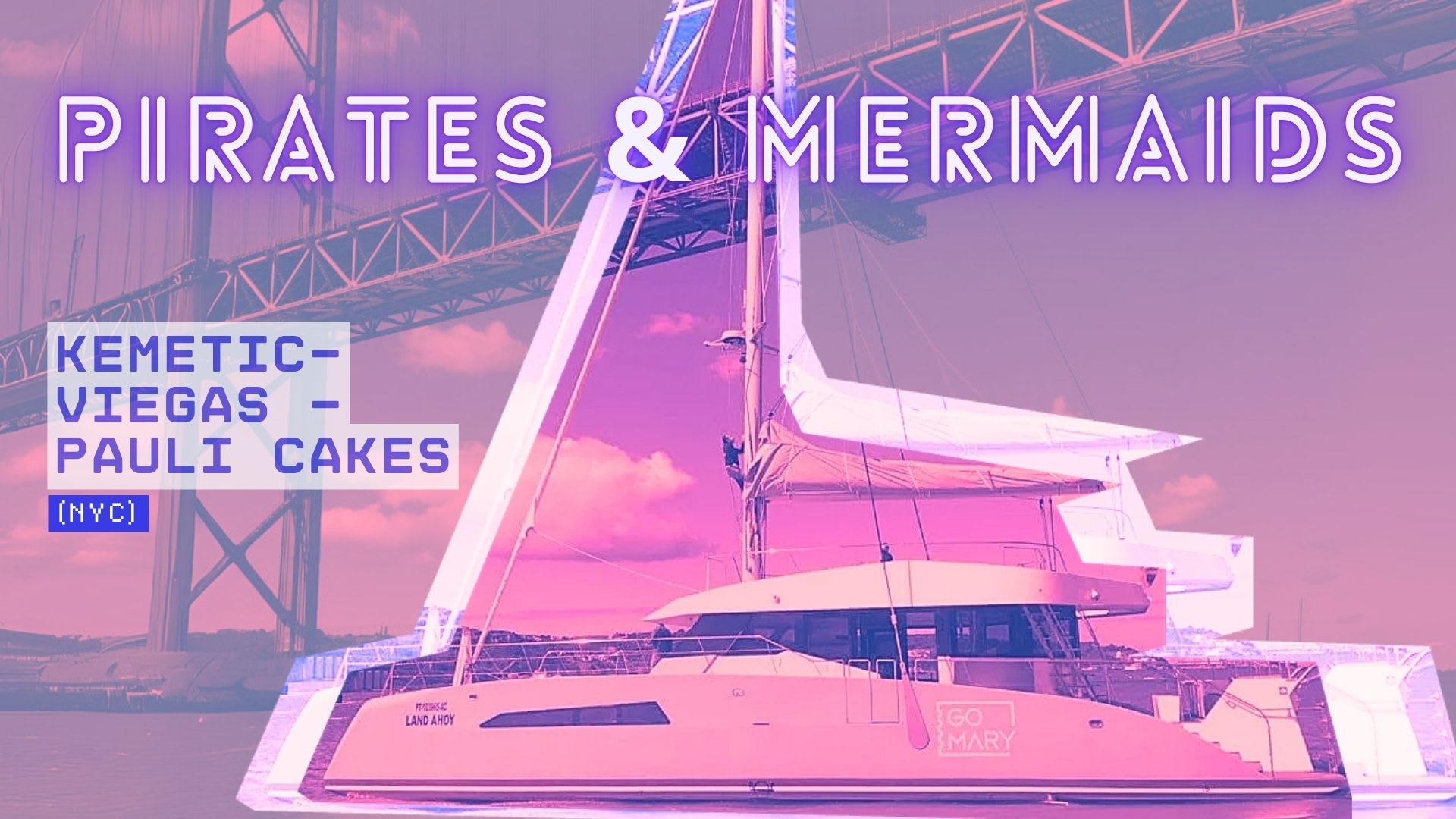The Coven Boat Party: Pirates & Mermaids Cover