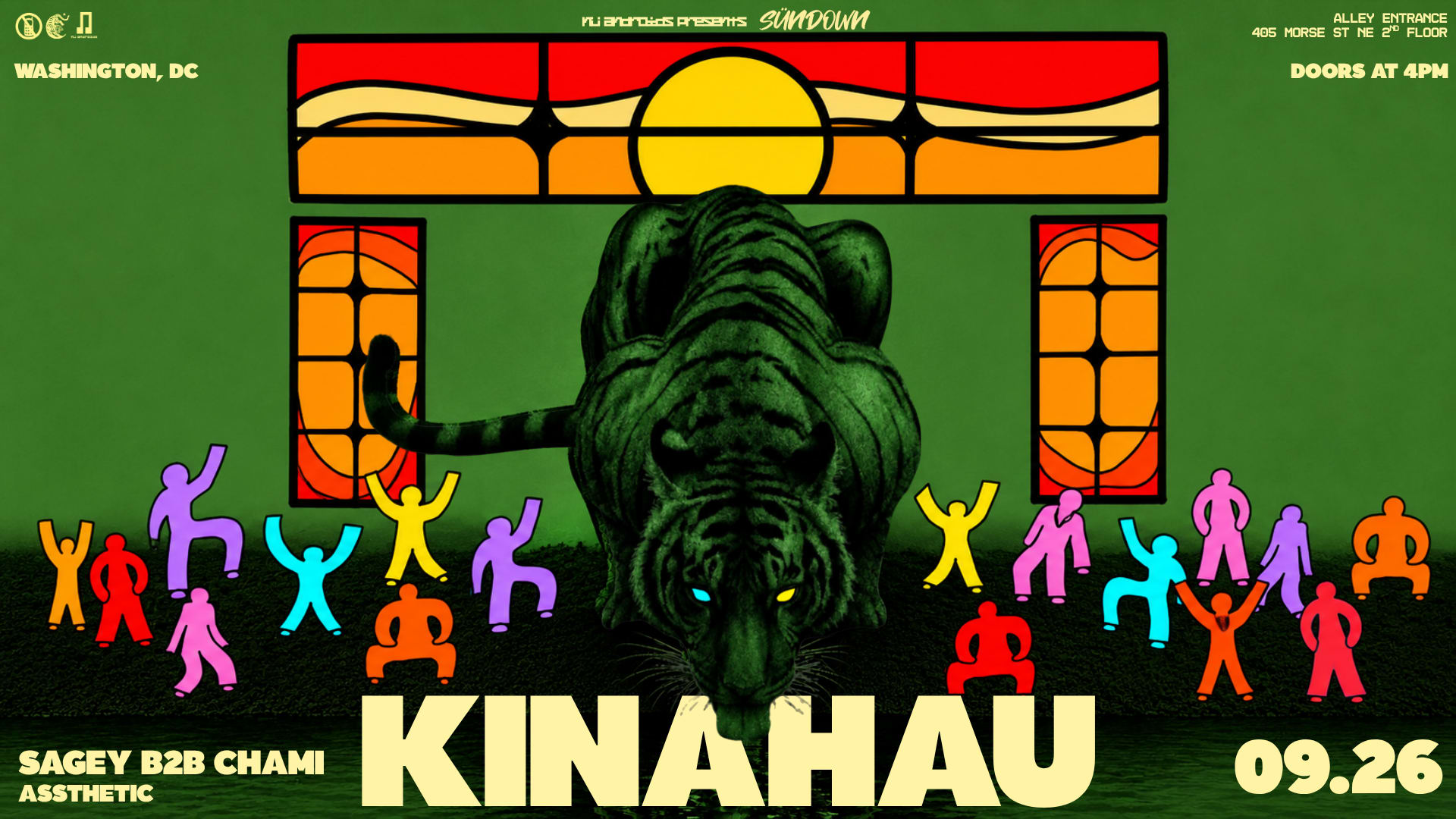 Nü Androids Presents Sündown: Kinahau Cover