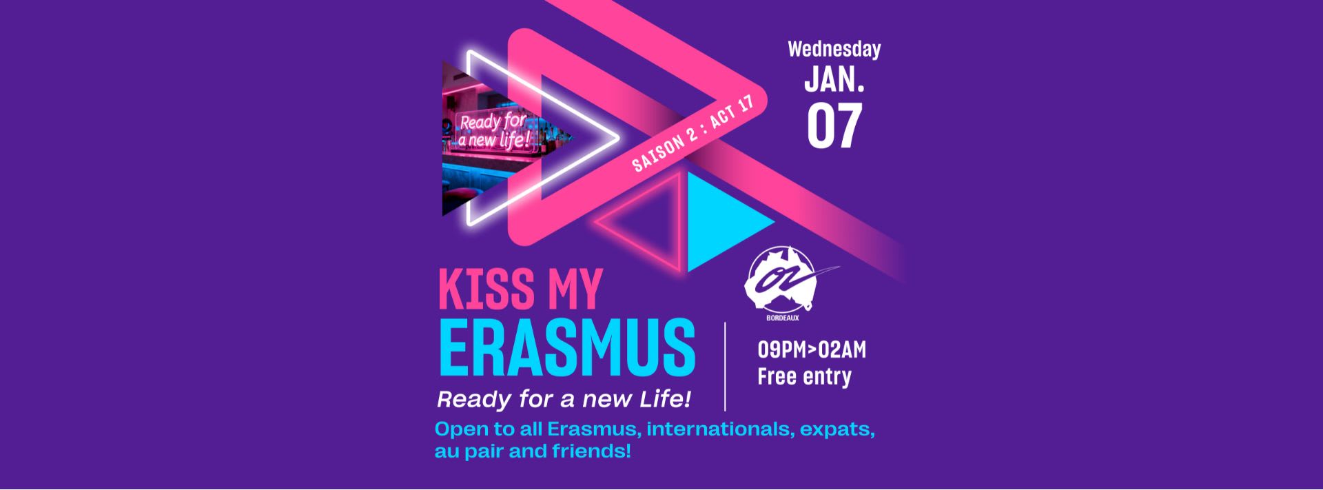 Kiss My Erasmus 07.01 - Bordeaux Cover