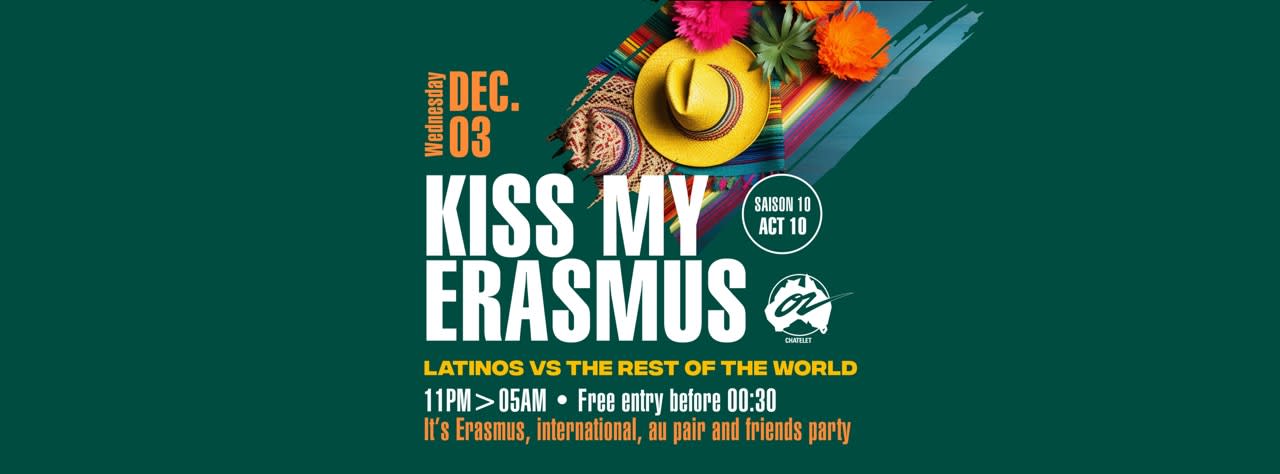 Kiss My Erasmus - 031225 Cover