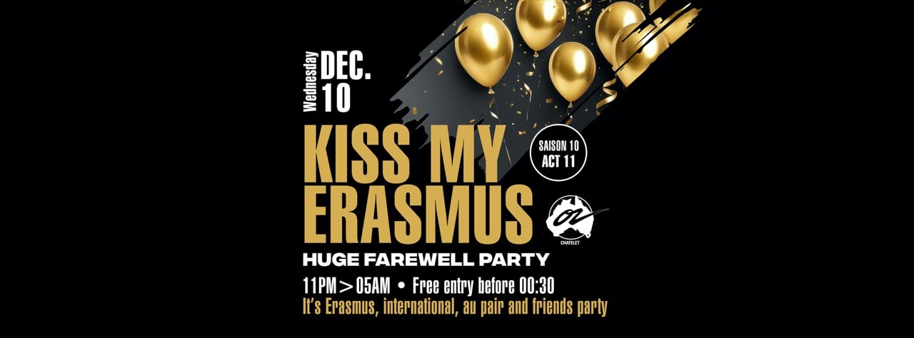 Kiss My Erasmus - 101225 Cover