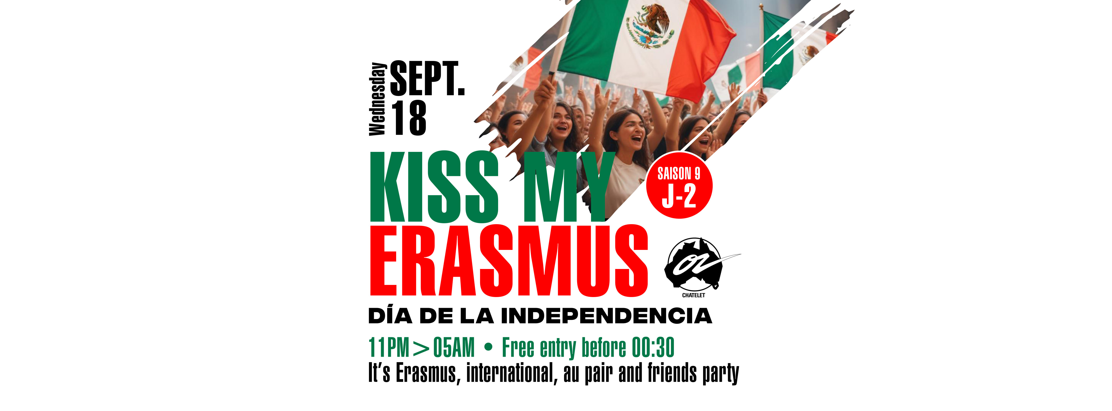 Kiss My Erasmus - 180924 Cover