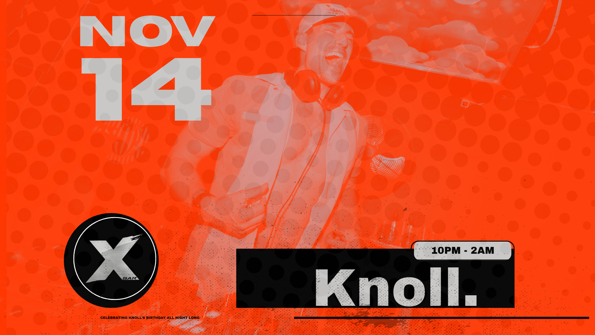 Knoll. At X Bar - Friday, November 14 Cover