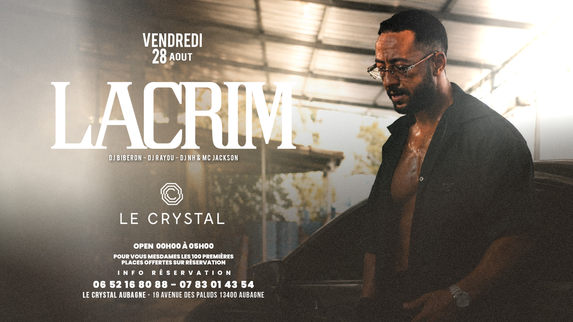 28/08 - Showcase - Lacrim Cover