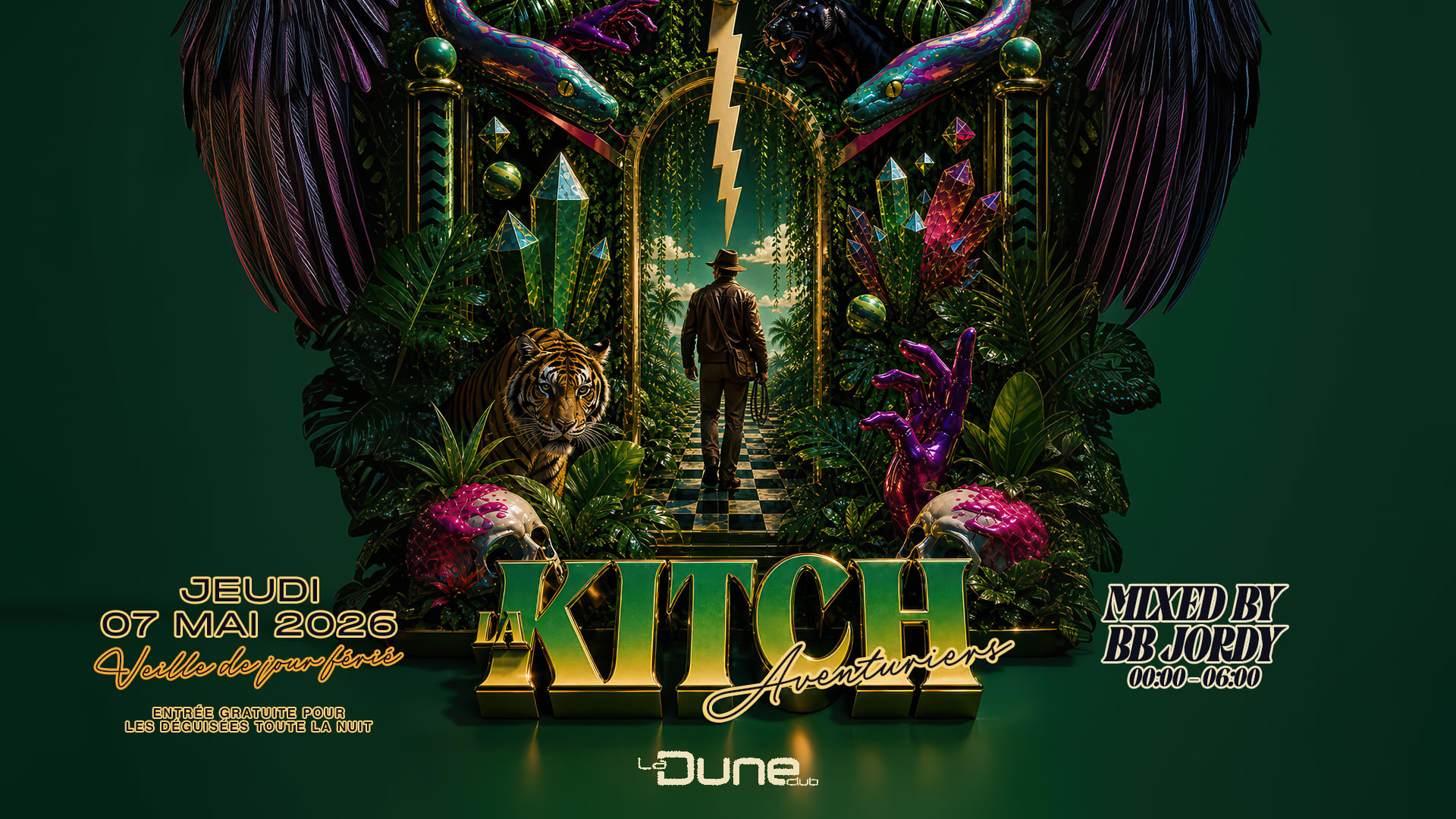 La Kitch Des Aventuriers - Jeudi 7 Mai Cover