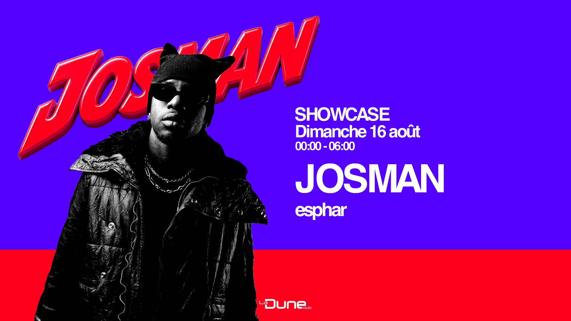 Josman - Dimanche 16/08 Cover