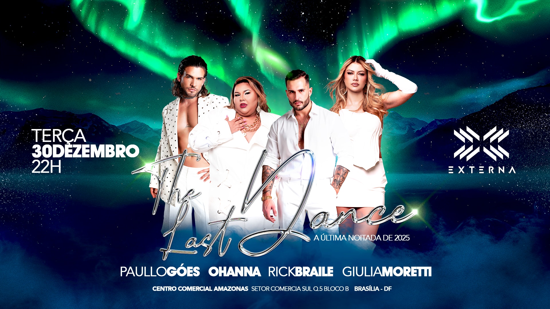 30/12 - Terça Lah No Externa - The Last Dance 2025 Cover