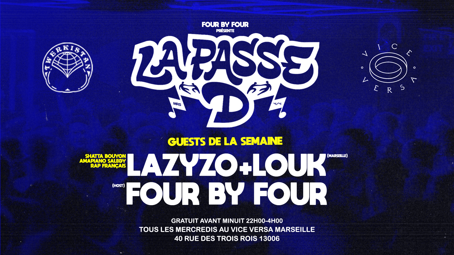 Four By Four Présente : La Passe D W/ Lazyzo & Louk Cover